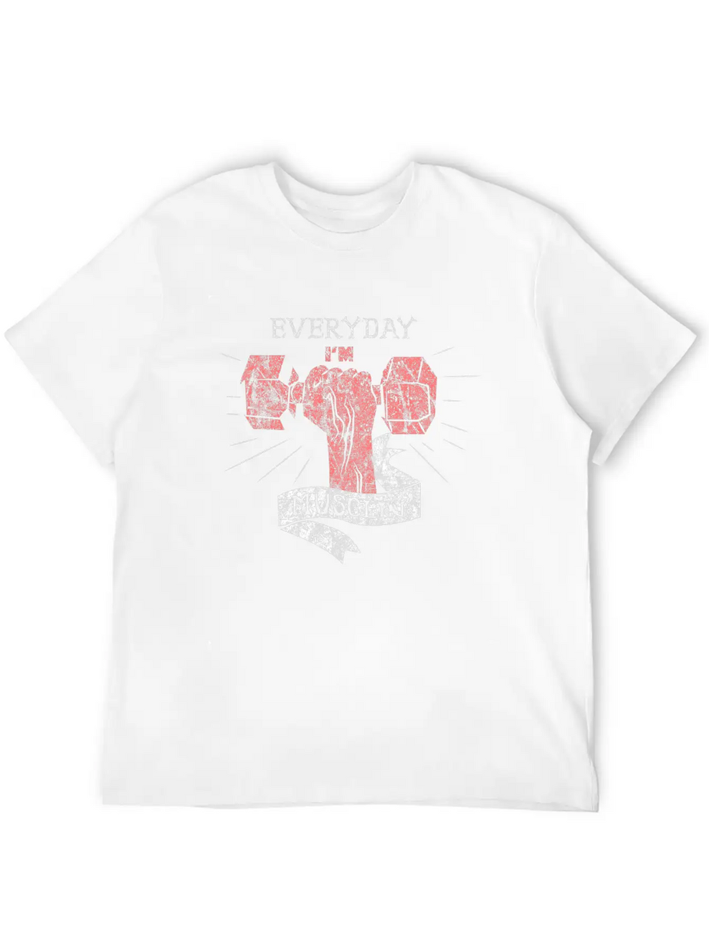 Fitness Saying Unisex Casual T-Shirt – Clean Design For Daily Comfort