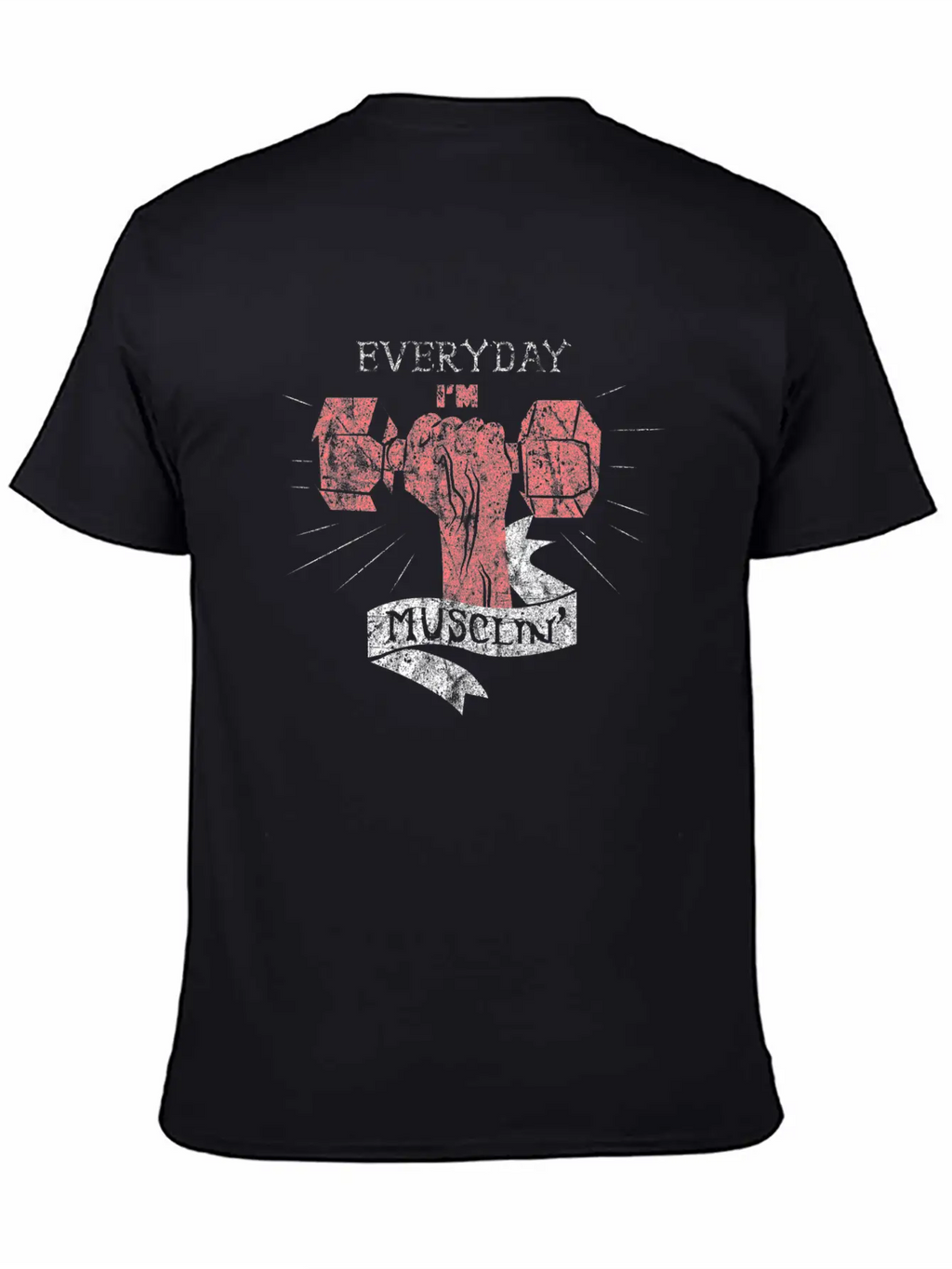 Fitness Saying Unisex Casual T-Shirt – Clean Design For Daily Comfort