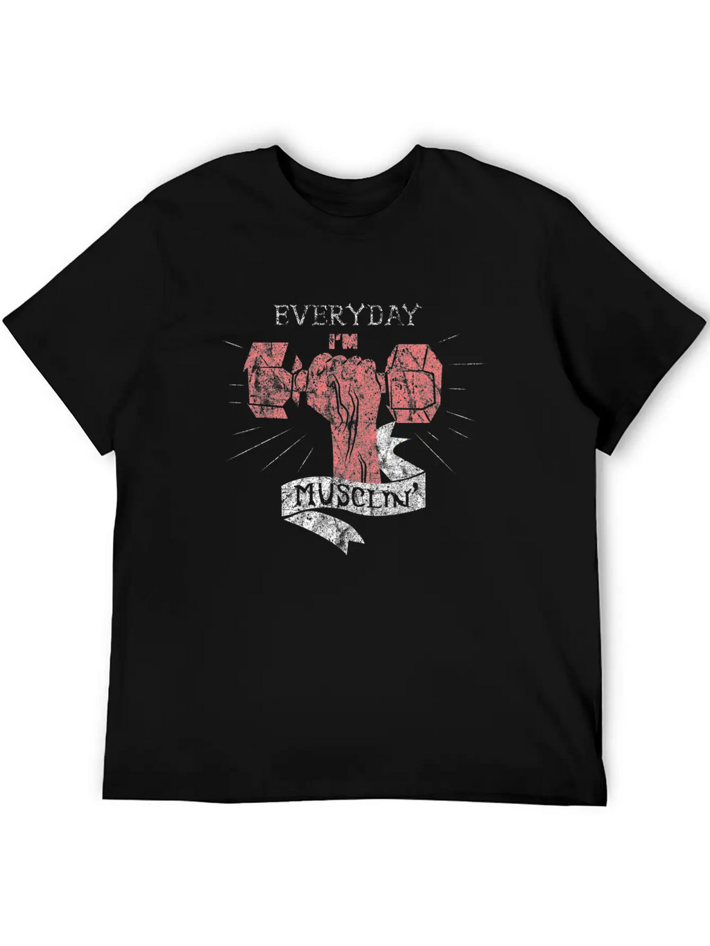 Fitness Saying Unisex Casual T-Shirt – Clean Design For Daily Comfort