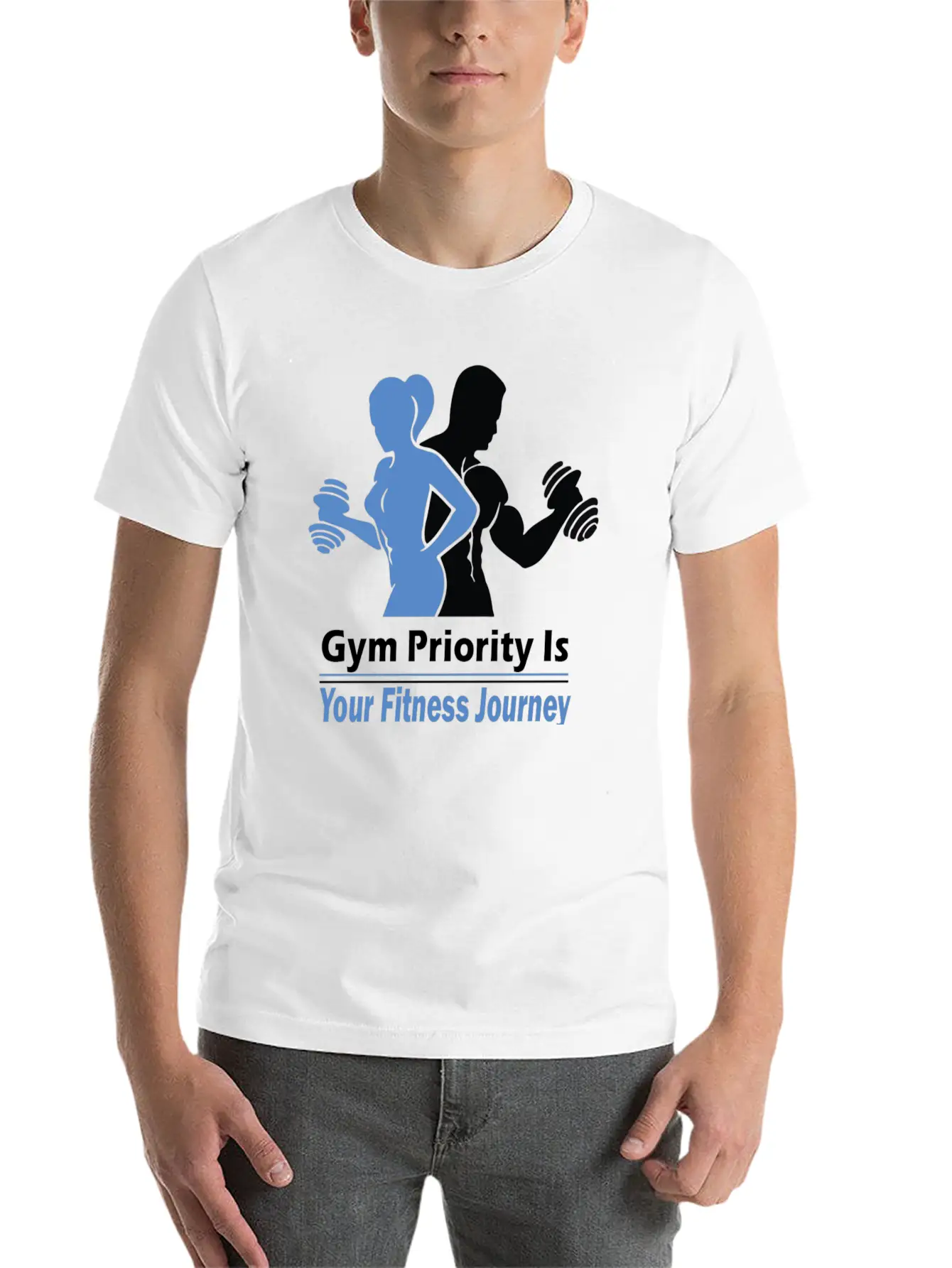 Fitness Trainer Gym Coach Unisex Casual T-Shirt – Clean Design For Daily Comfort