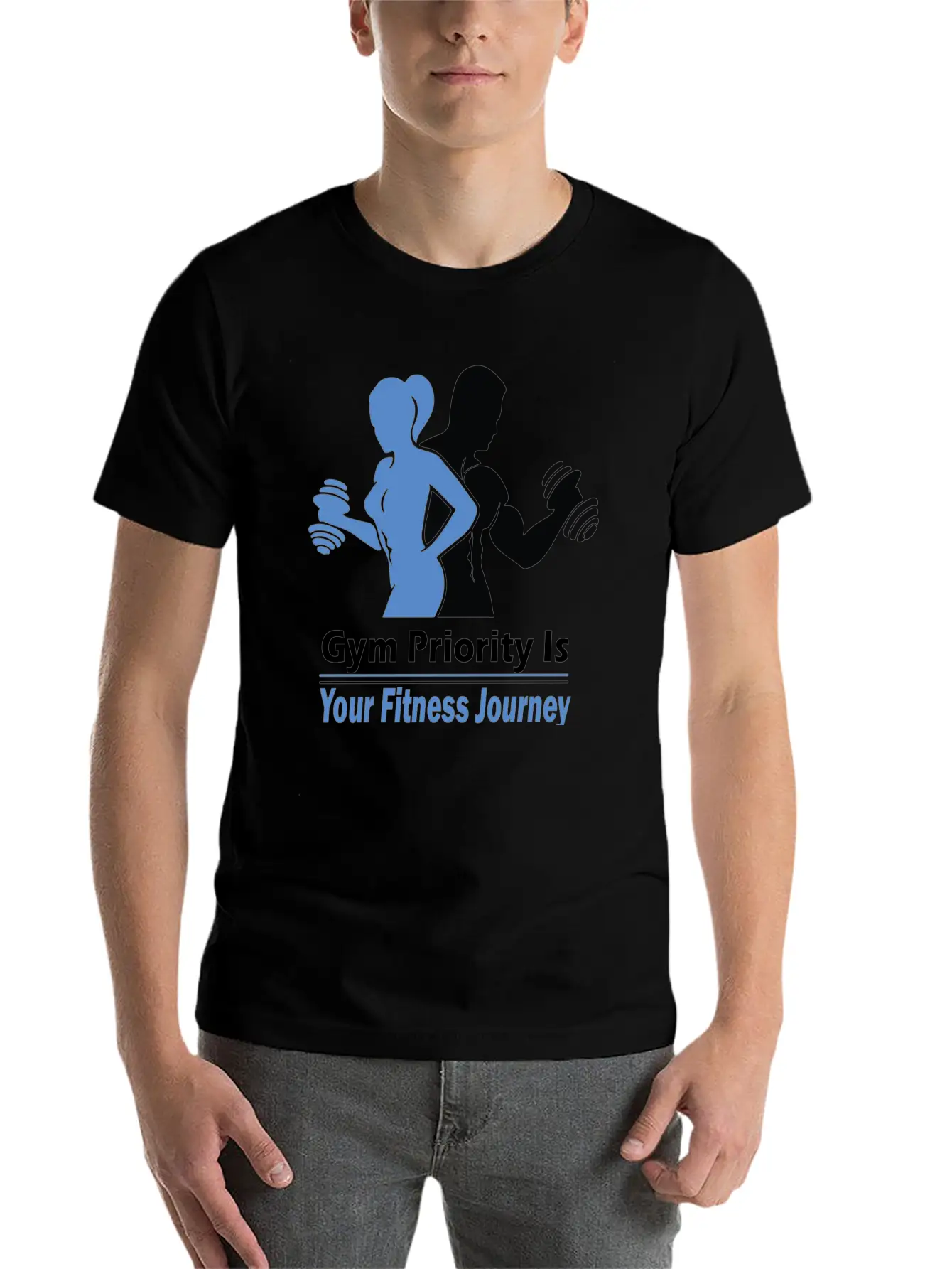 Fitness Trainer Gym Coach Unisex Casual T-Shirt – Clean Design For Daily Comfort