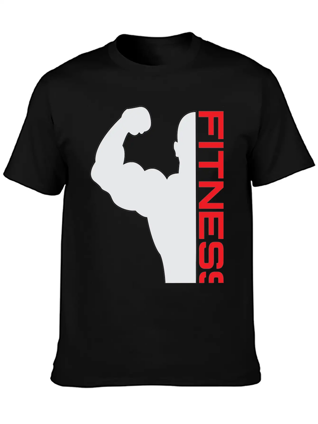 Fitness Unisex Casual T-Shirt – Clean Design For Daily Comfort