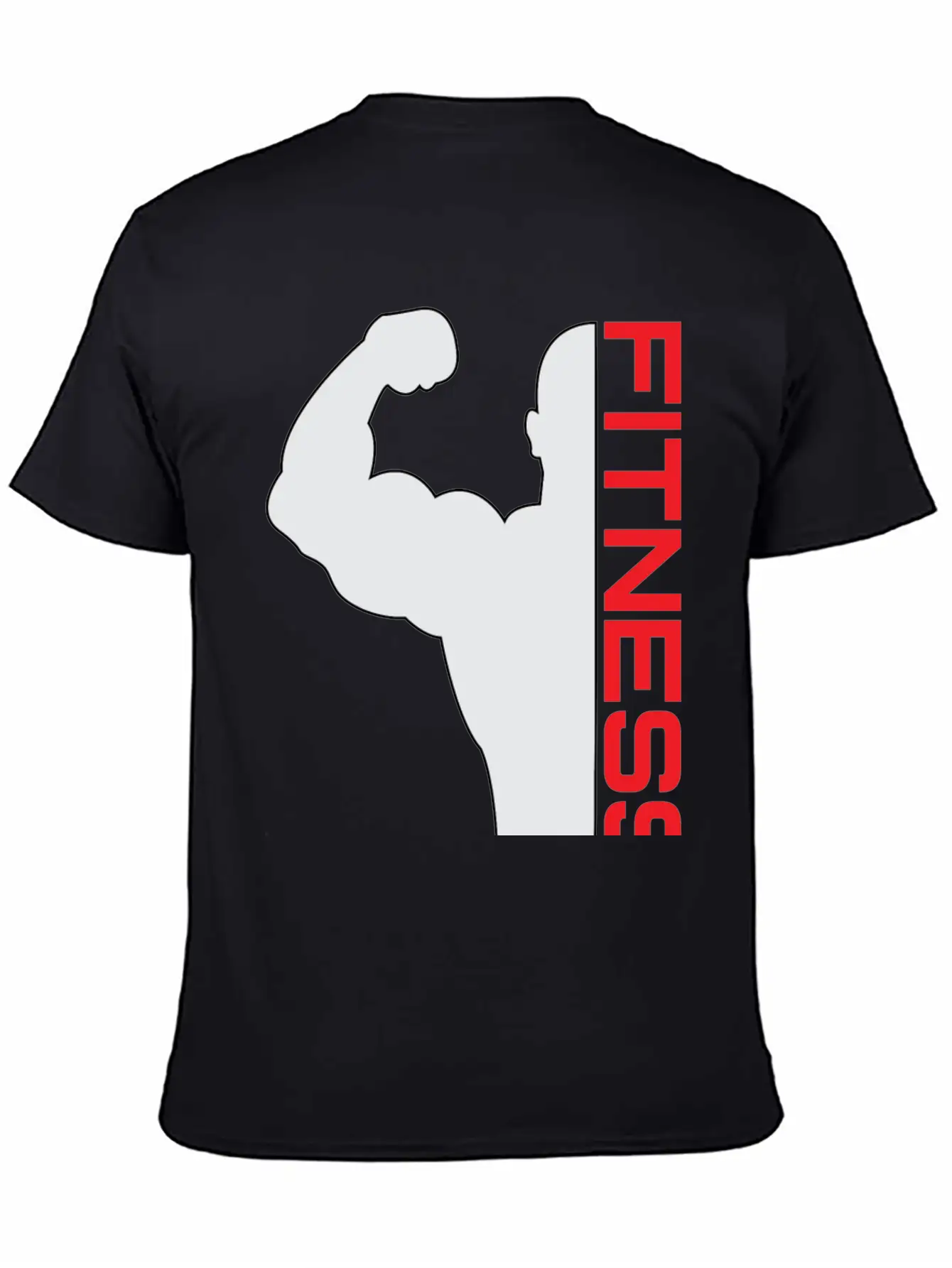 Fitness Unisex Casual T-Shirt – Clean Design For Daily Comfort