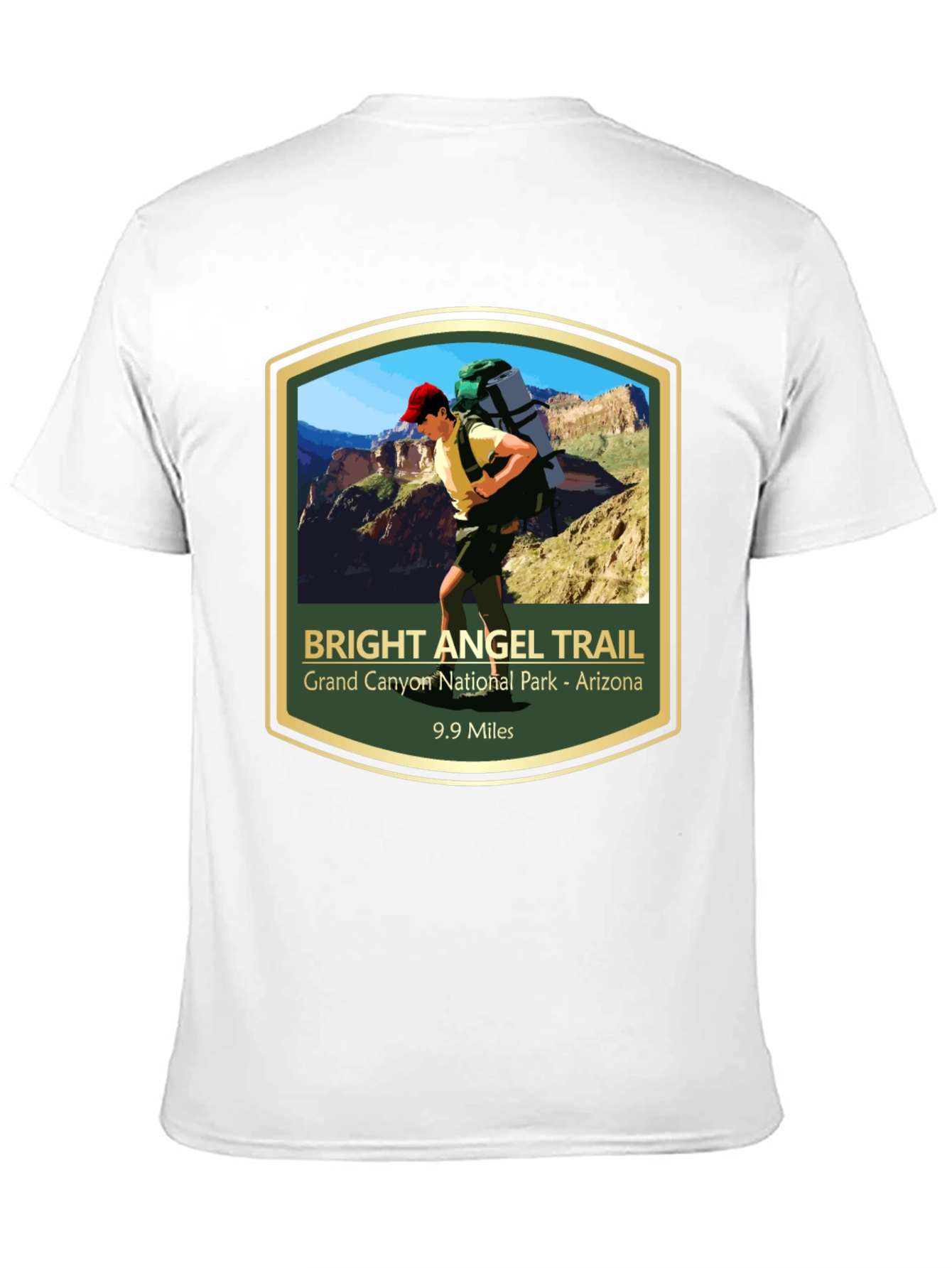 Bright Angel Trail T-Shirt - Grand Canyon Hike
