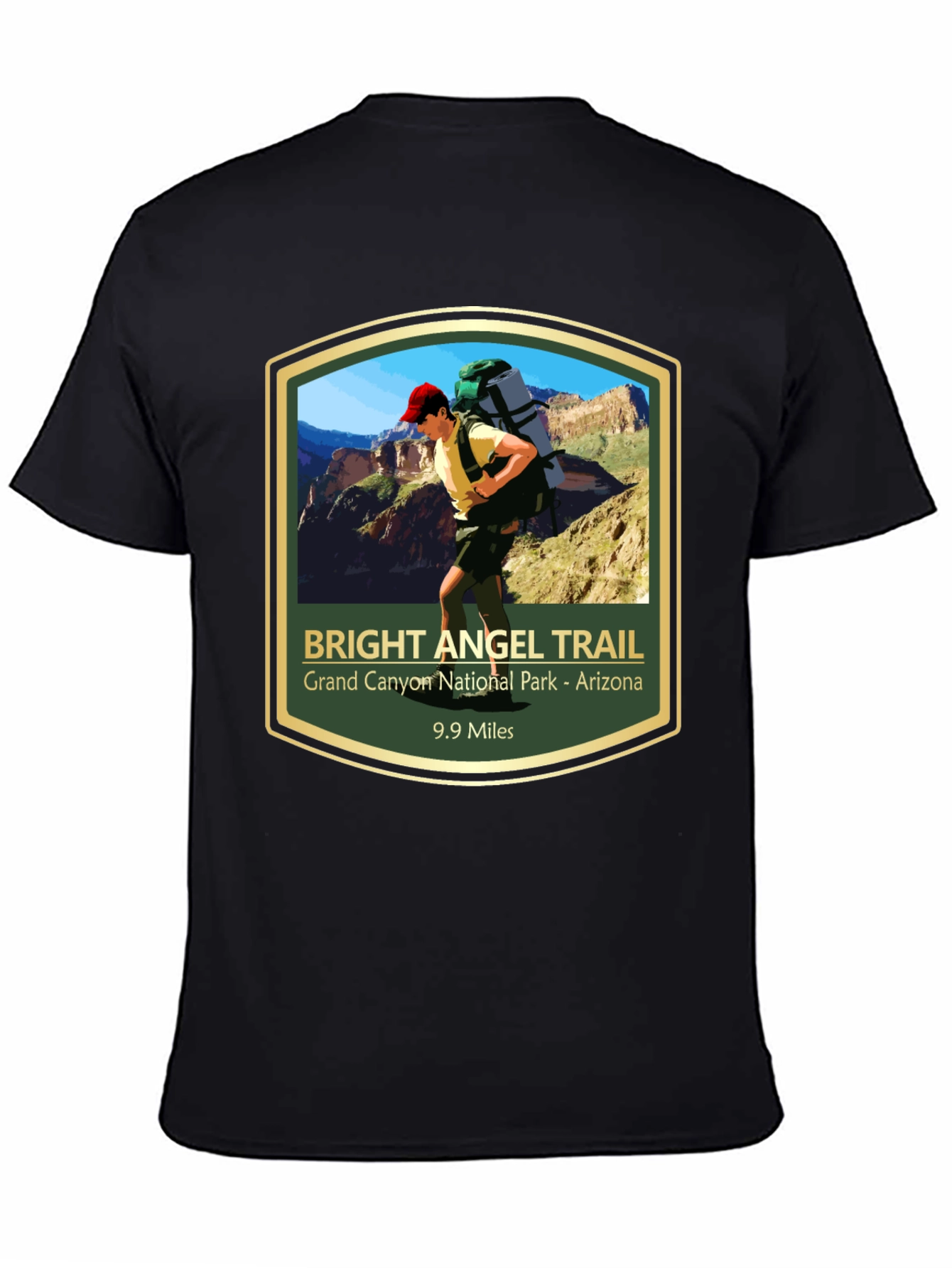 Bright Angel Trail T-Shirt - Grand Canyon Hike