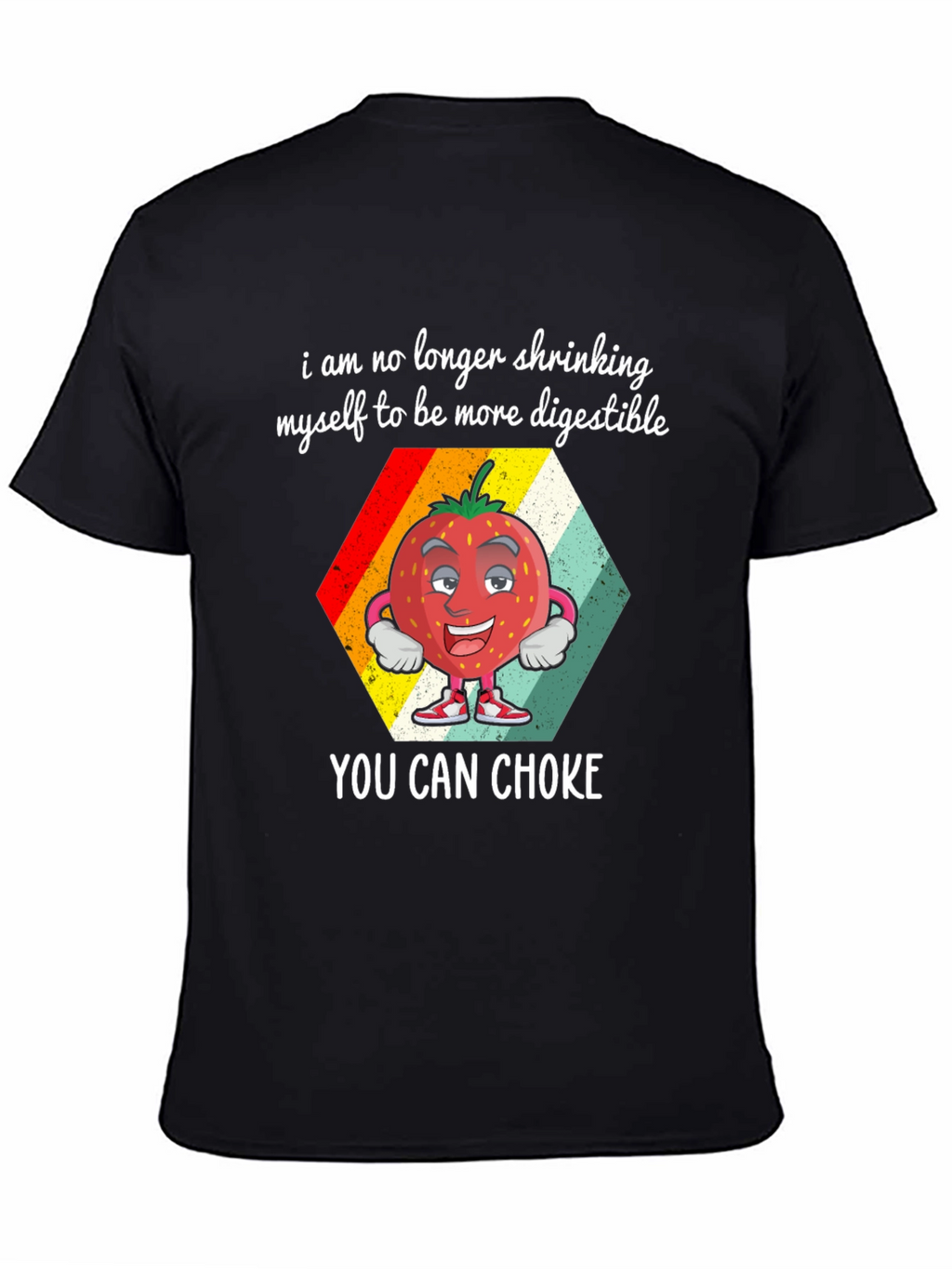 Digestible Strawberry Graphic T-Shirt