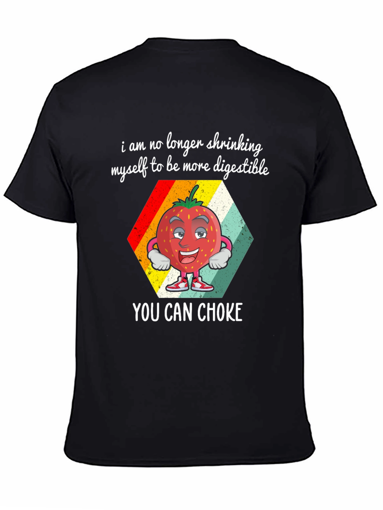Digestible Strawberry Graphic T-Shirt