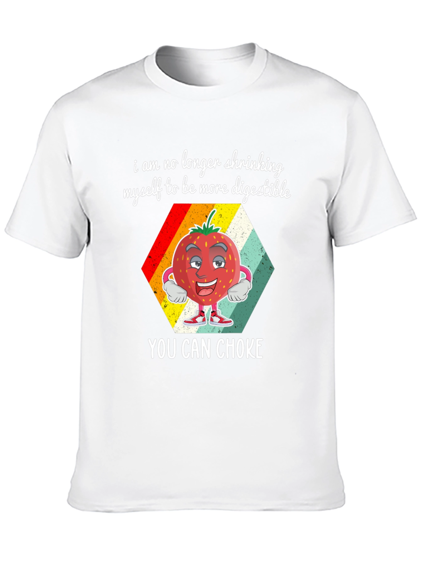 Digestible Strawberry Graphic T-Shirt