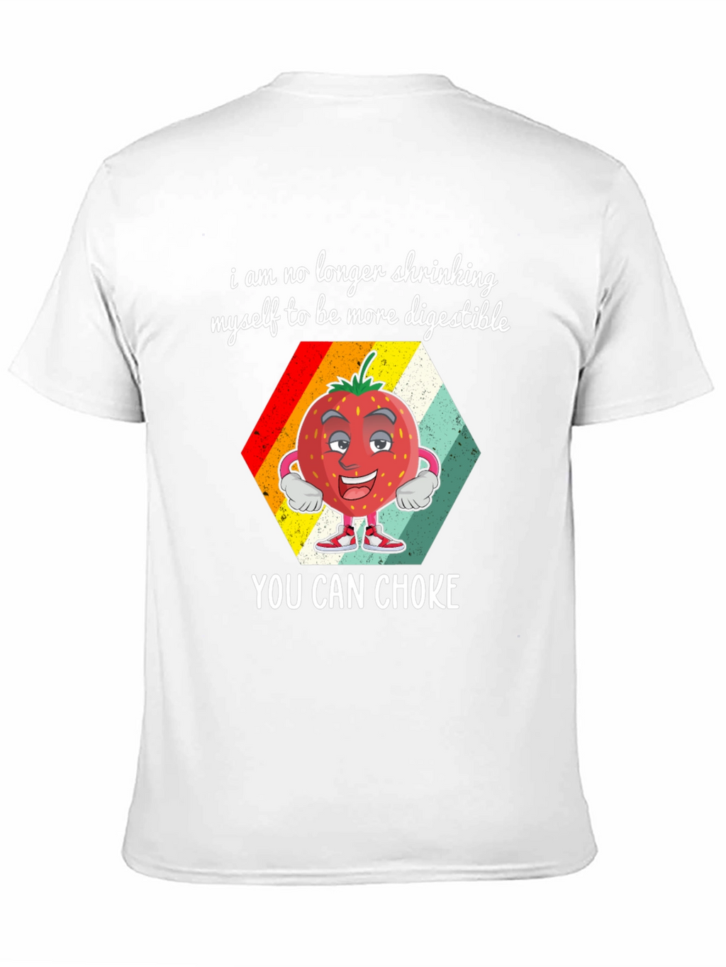 Digestible Strawberry Graphic T-Shirt