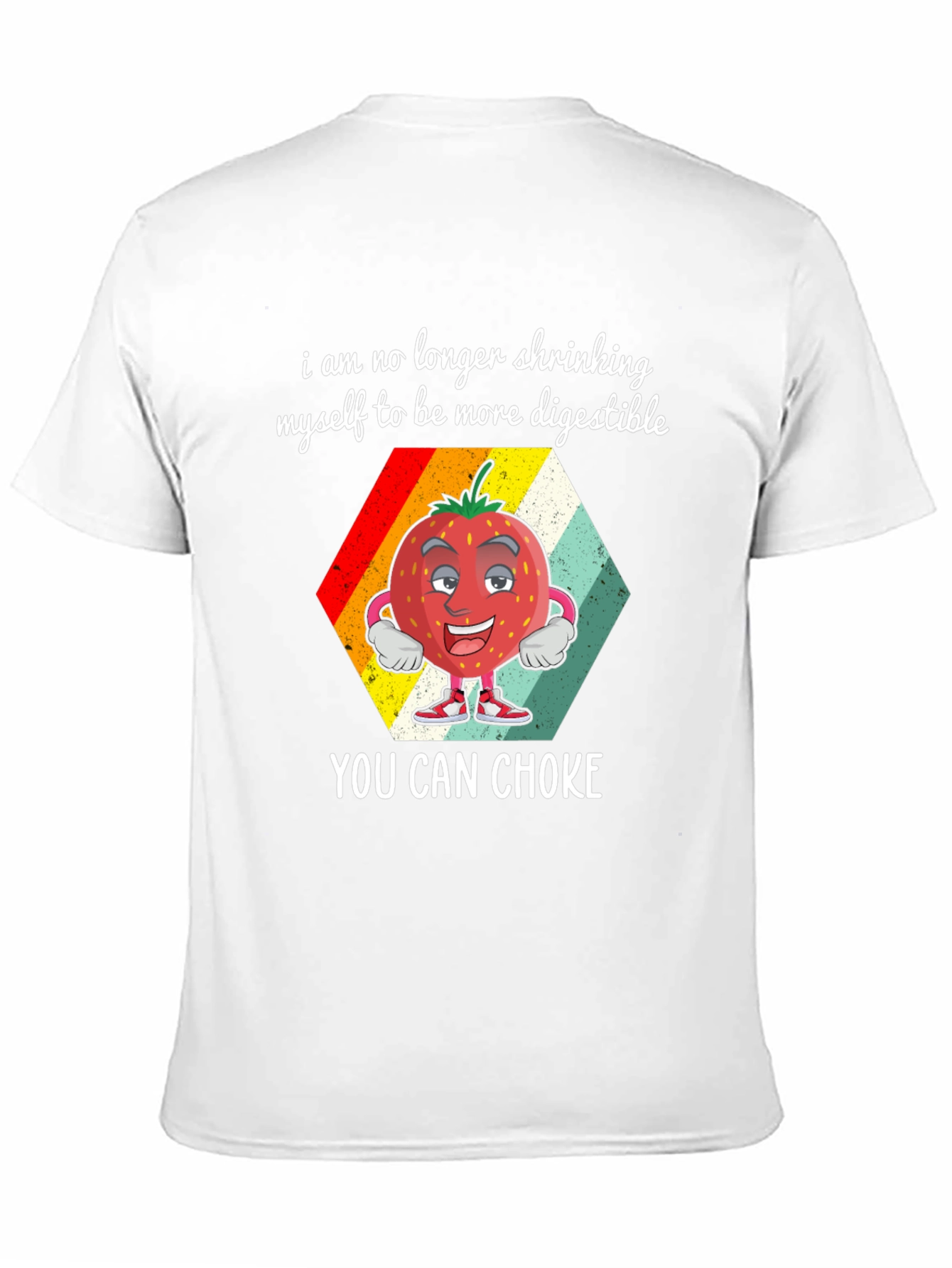 Digestible Strawberry Graphic T-Shirt