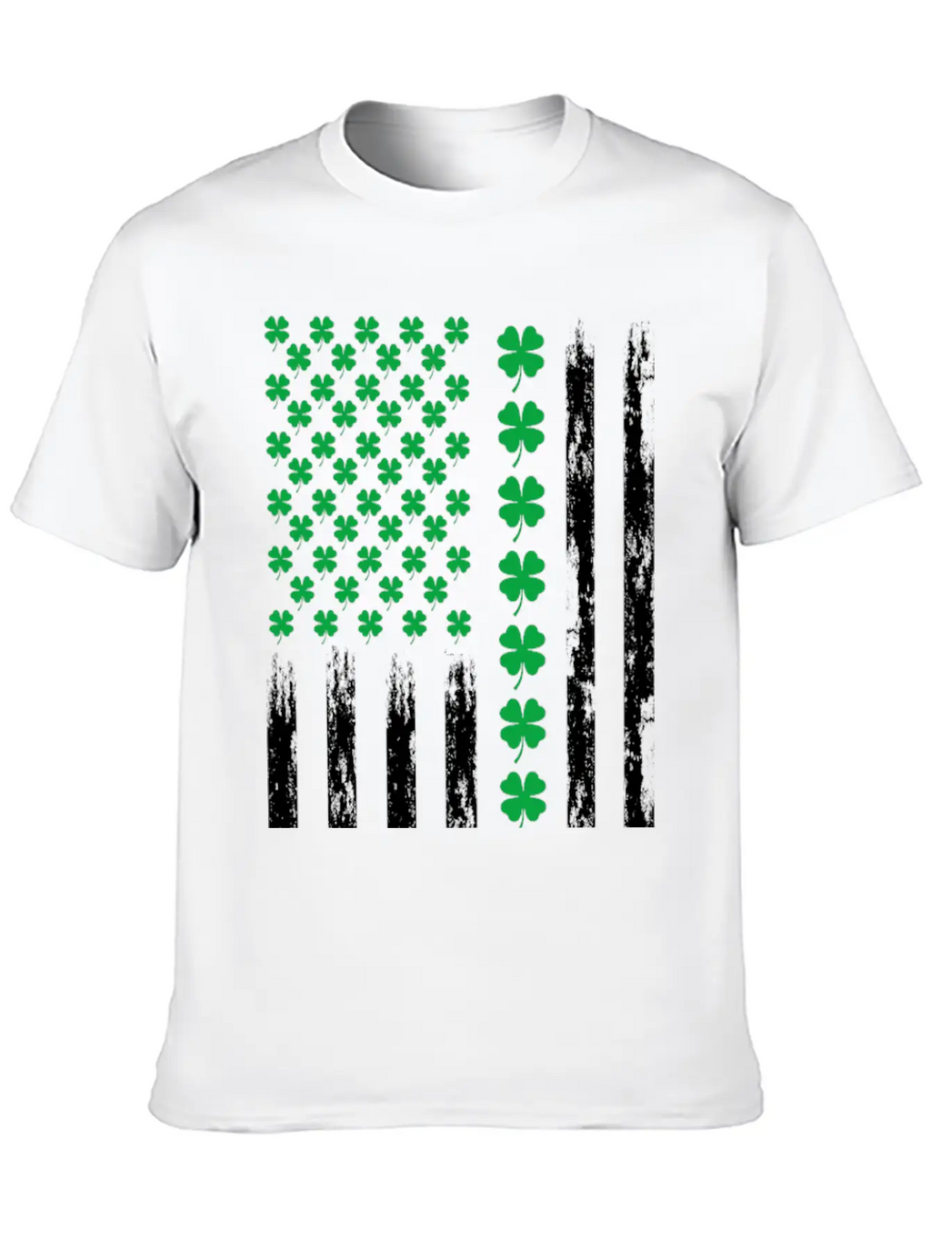 Flag America Patrick Day Essential Cotton Tee For Daily Outfits – Unisex Style