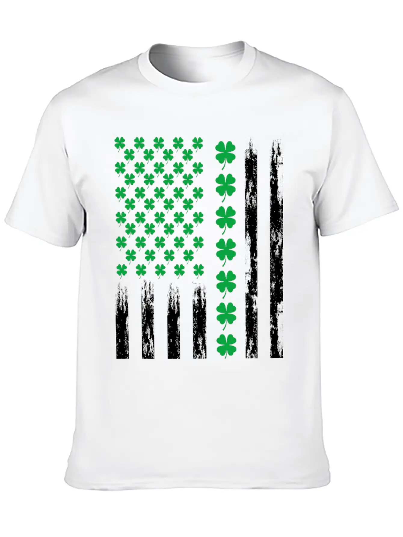 Flag America Patrick Day Essential Cotton Tee For Daily Outfits – Unisex Style