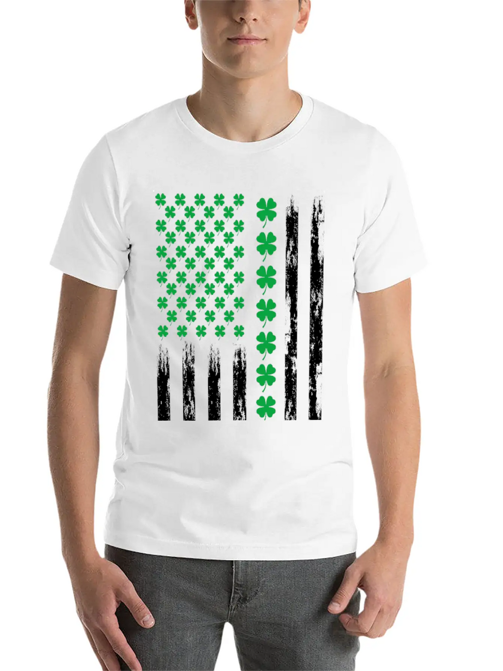 Flag America Patrick Day Essential Cotton Tee For Daily Outfits – Unisex Style