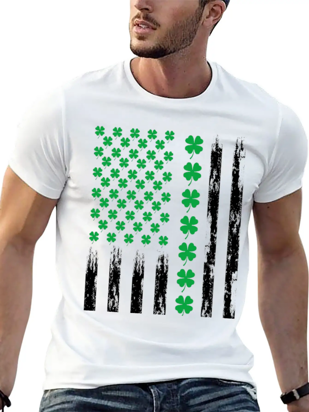 Flag America Patrick Day Essential Cotton Tee For Daily Outfits – Unisex Style