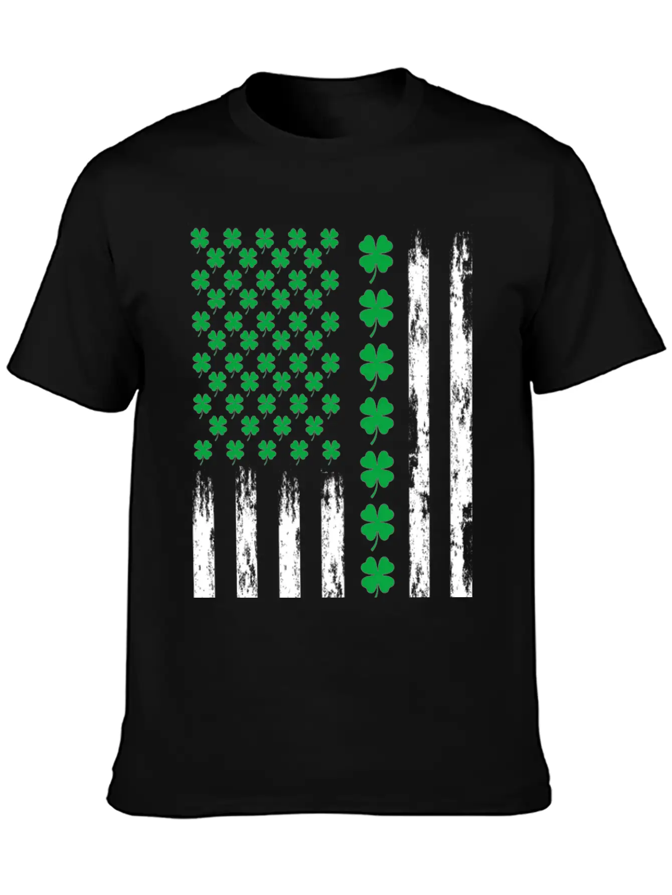 Flag America Patrick Day Essential Cotton Tee For Daily Outfits – Unisex Style