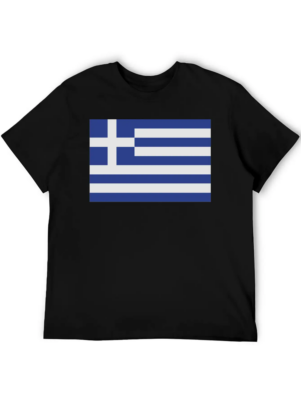 Flag Greece Casual Graphic T-Shirt – Simple And Comfortable Daily Wear