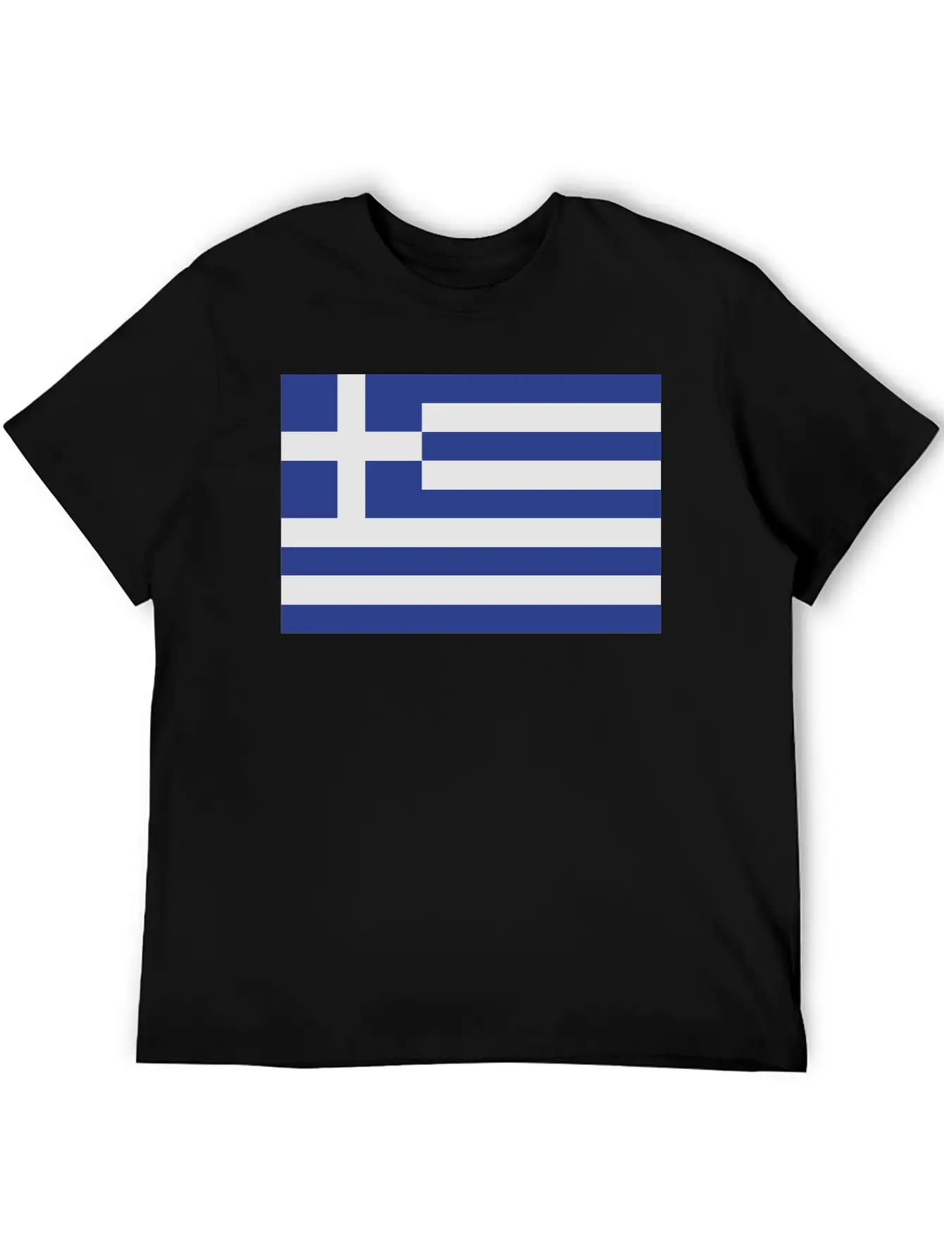 Flag Greece Casual Graphic T-Shirt – Simple And Comfortable Daily Wear