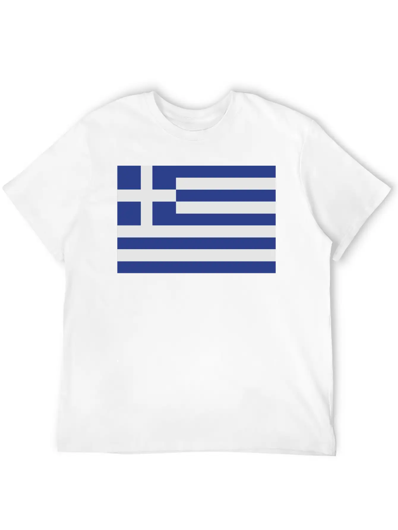 Flag Greece Casual Graphic T-Shirt – Simple And Comfortable Daily Wear