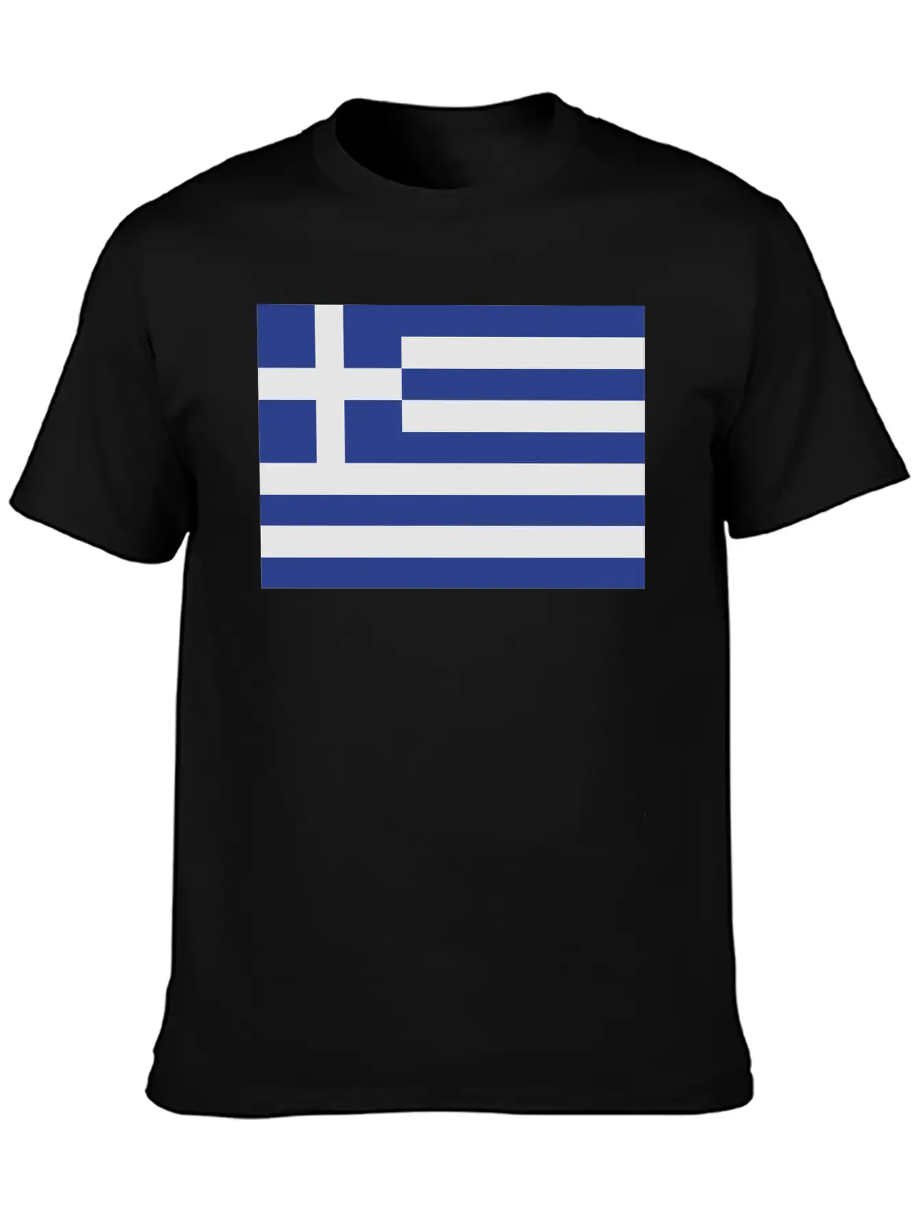 Flag Greece Casual Graphic T-Shirt – Simple And Comfortable Daily Wear