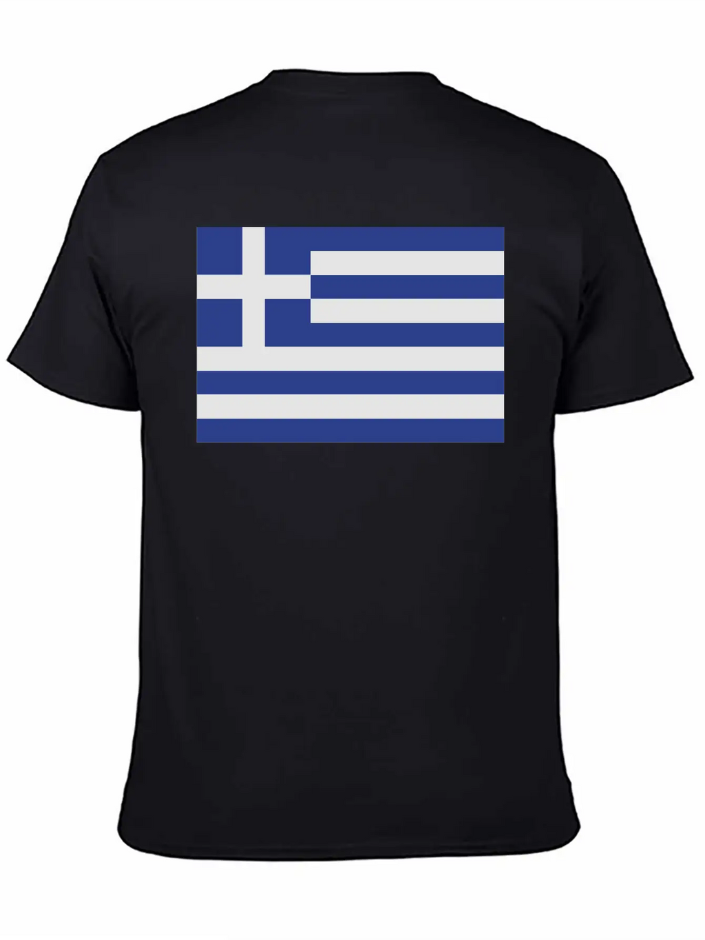 Flag Greece Casual Graphic T-Shirt – Simple And Comfortable Daily Wear