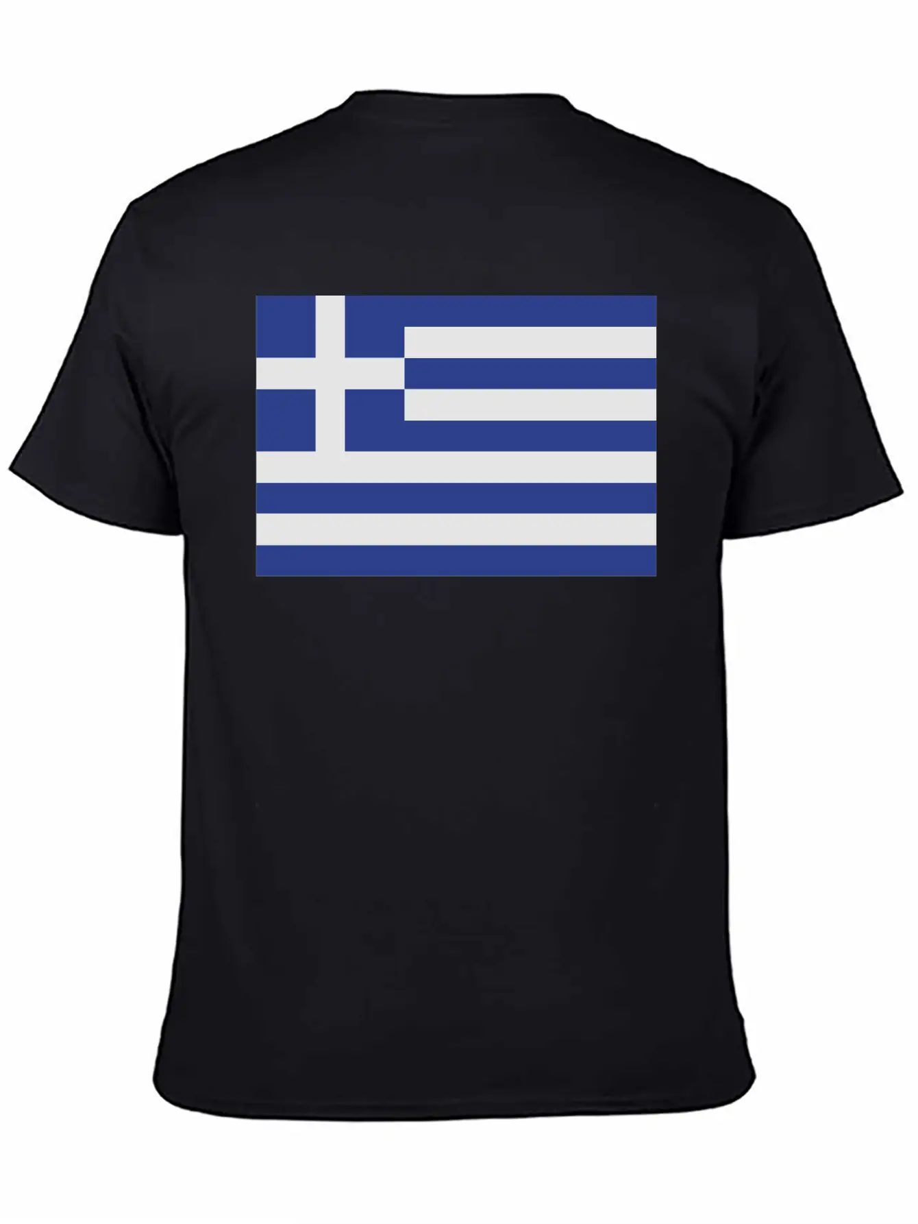 Flag Greece Casual Graphic T-Shirt – Simple And Comfortable Daily Wear