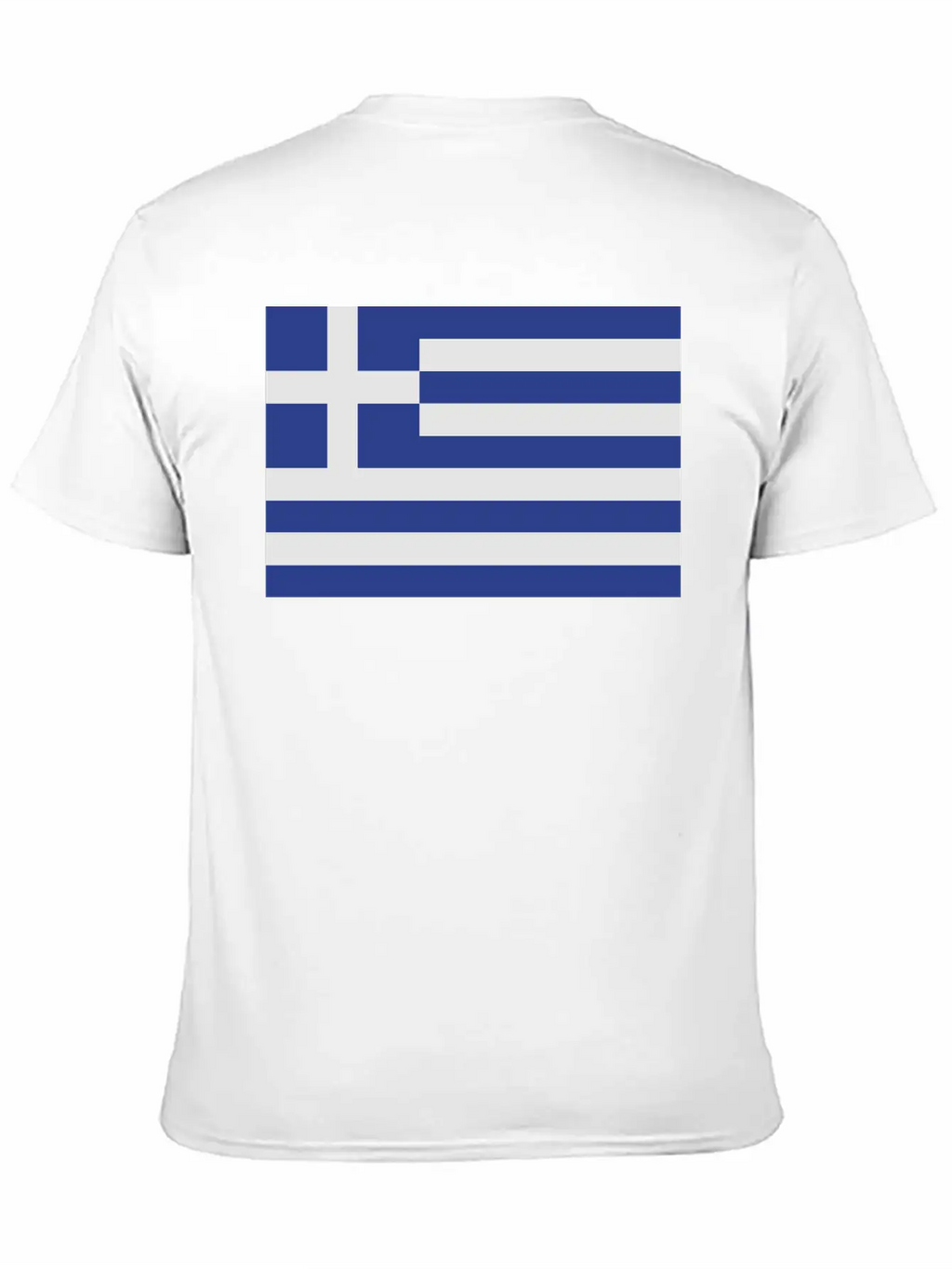 Flag Greece Casual Graphic T-Shirt – Simple And Comfortable Daily Wear