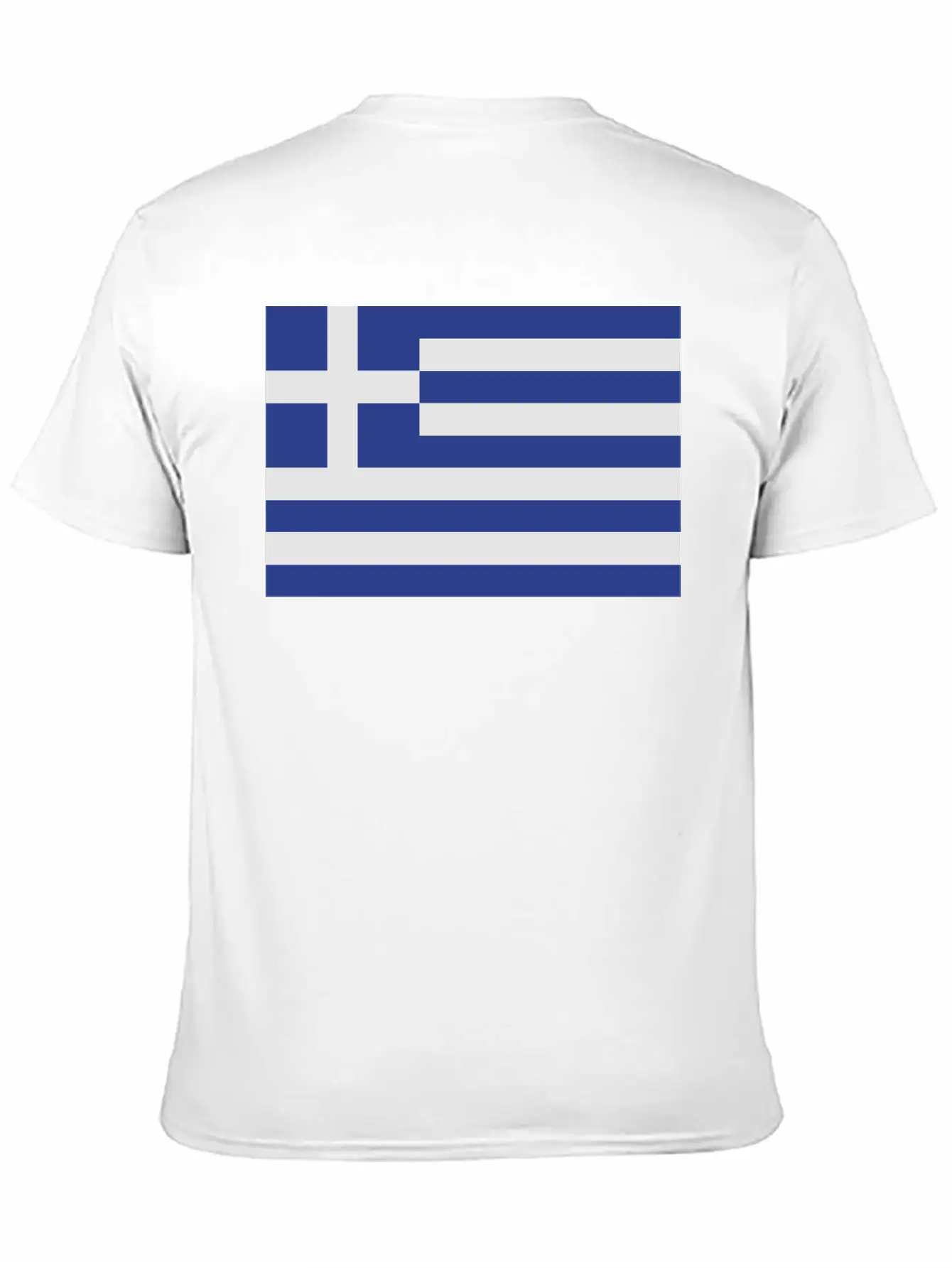 Flag Greece Casual Graphic T-Shirt – Simple And Comfortable Daily Wear