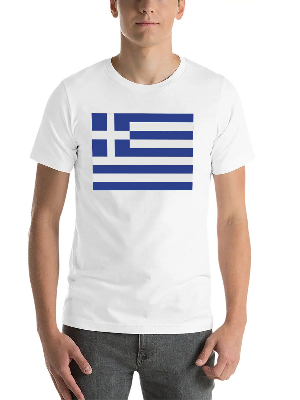 Flag Greece Casual Graphic T-Shirt – Simple And Comfortable Daily Wear