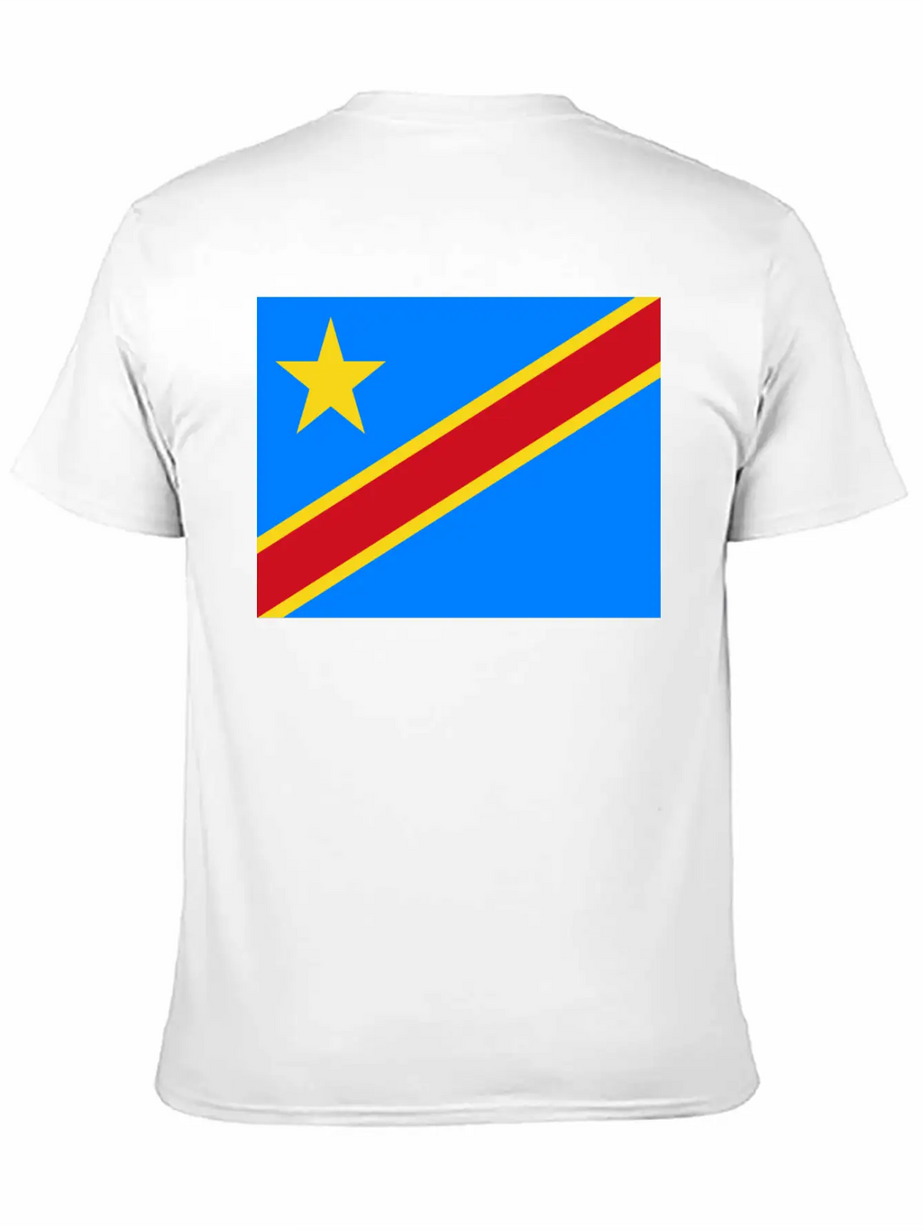 Flag Of Congo (cd) Unisex Casual T-Shirt – Clean Design For Daily Comfort