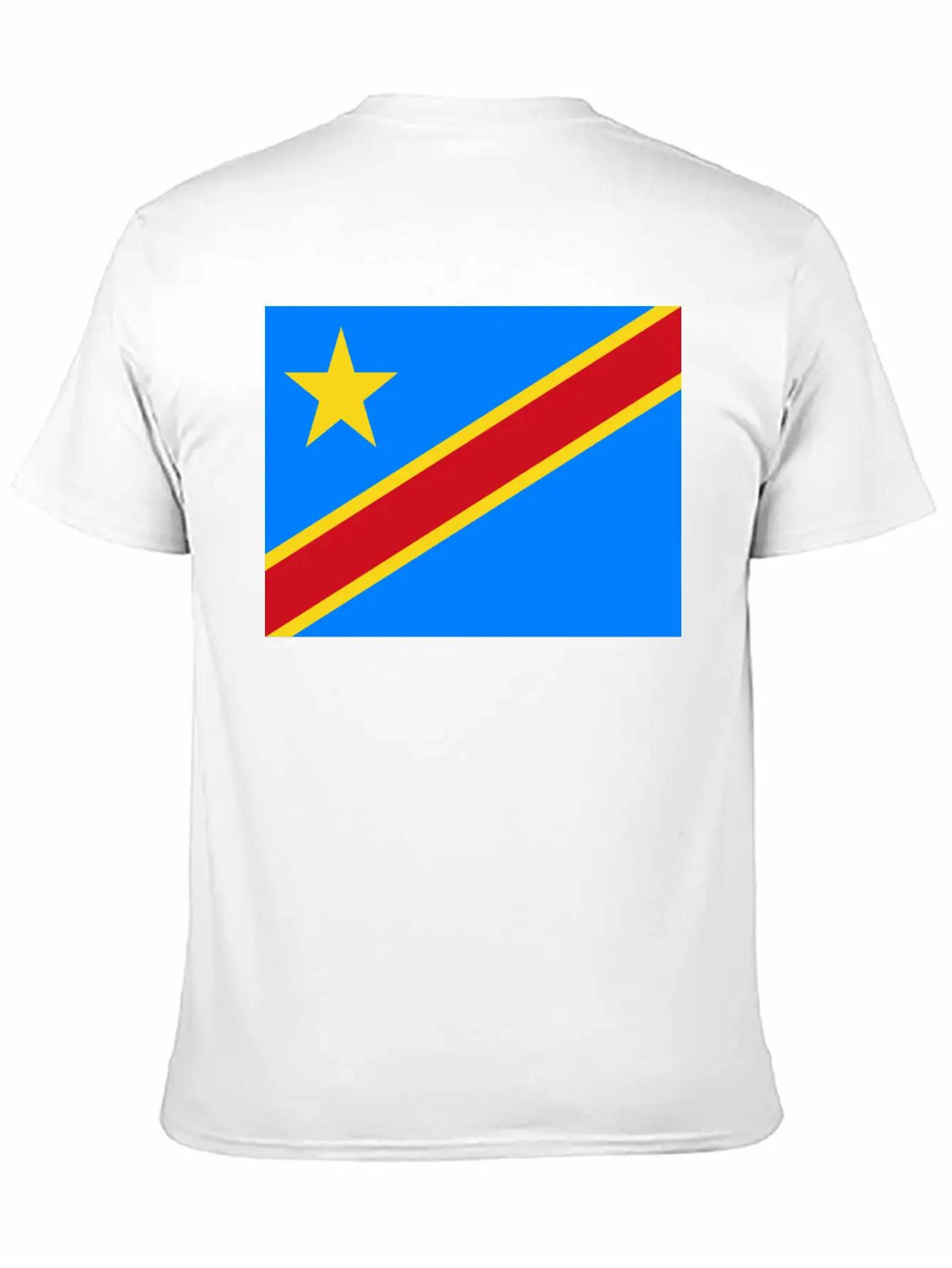 Flag Of Congo (cd) Unisex Casual T-Shirt – Clean Design For Daily Comfort