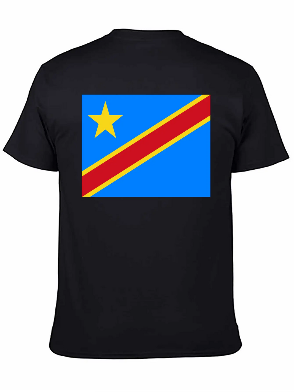 Flag Of Congo (cd) Unisex Casual T-Shirt – Clean Design For Daily Comfort