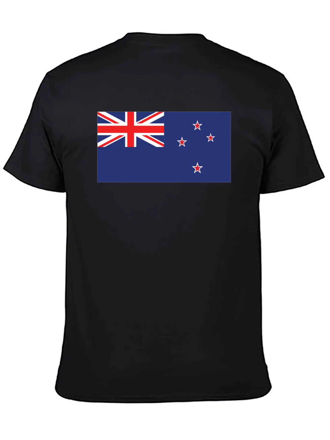 Flag Of New Zealand Cool Kiwi Flag Unisex Short Sleeve Soft Cotton T-Shirt – Casual Everyday Wear