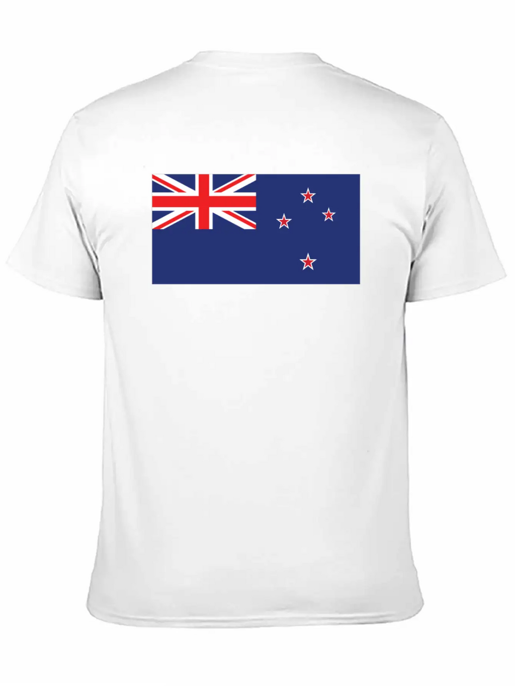 Flag Of New Zealand Cool Kiwi Flag Unisex Short Sleeve Soft Cotton T-Shirt – Casual Everyday Wear