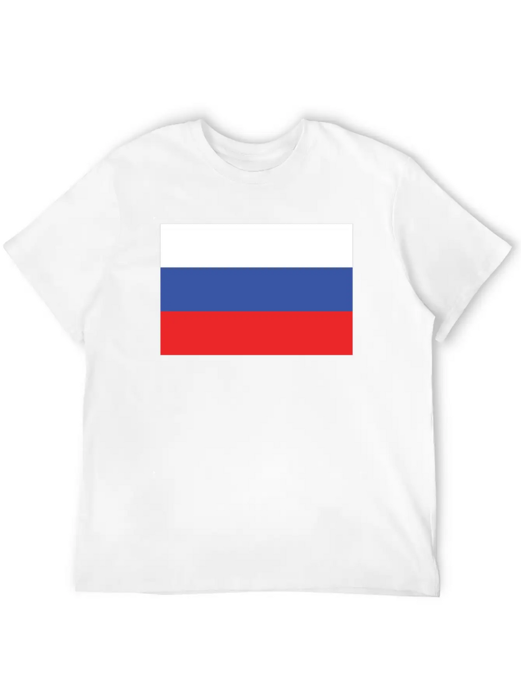 Flag Of Russia Cool Russian Flag Casual Graphic T-Shirt – Simple And Comfortable Daily Wear