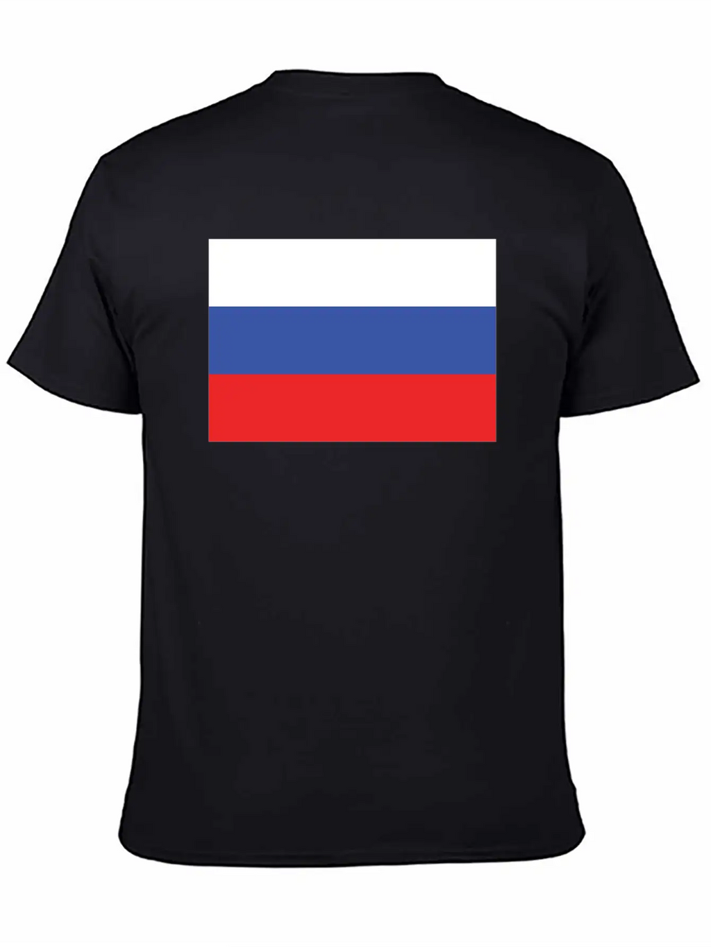 Flag Of Russia Cool Russian Flag Casual Graphic T-Shirt – Simple And Comfortable Daily Wear