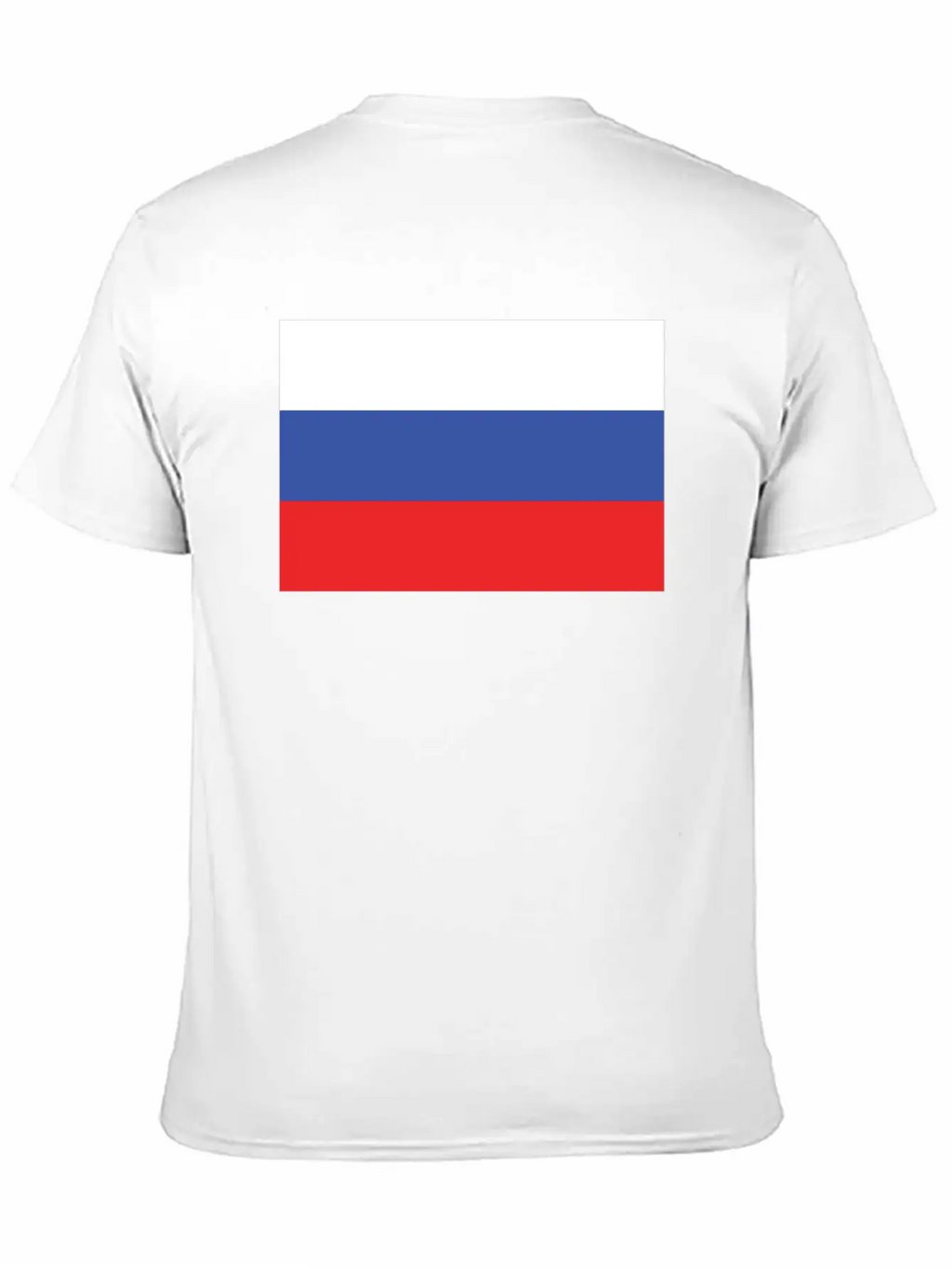 Flag Of Russia Cool Russian Flag Casual Graphic T-Shirt – Simple And Comfortable Daily Wear