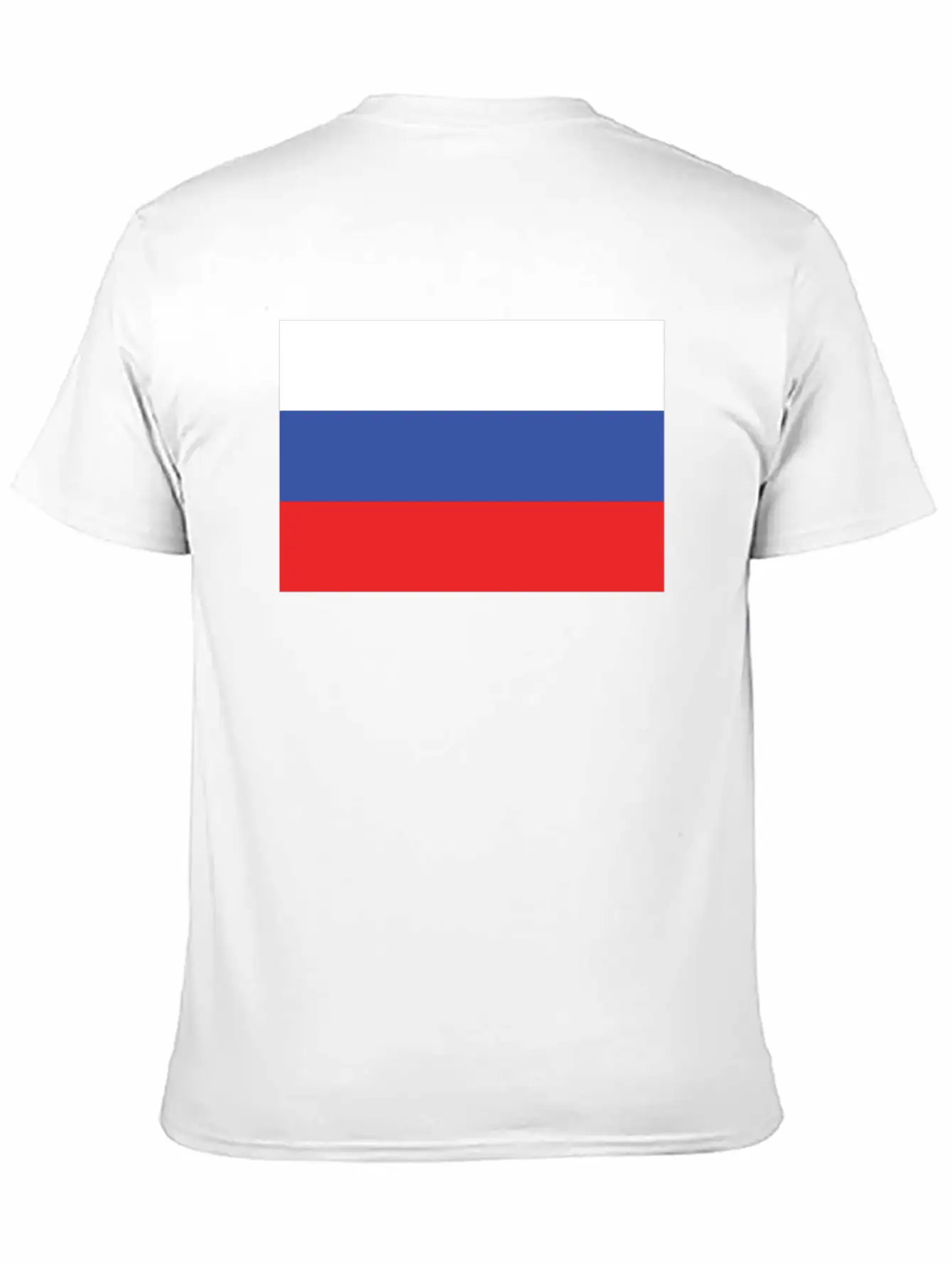 Flag Of Russia Cool Russian Flag Casual Graphic T-Shirt – Simple And Comfortable Daily Wear