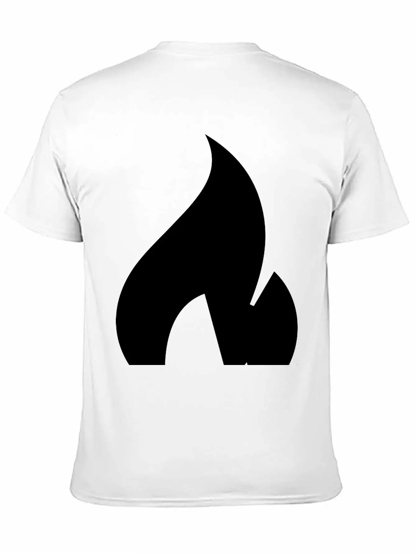 Flame Unisex Short Sleeve Soft Cotton T-Shirt – Casual Everyday Wear