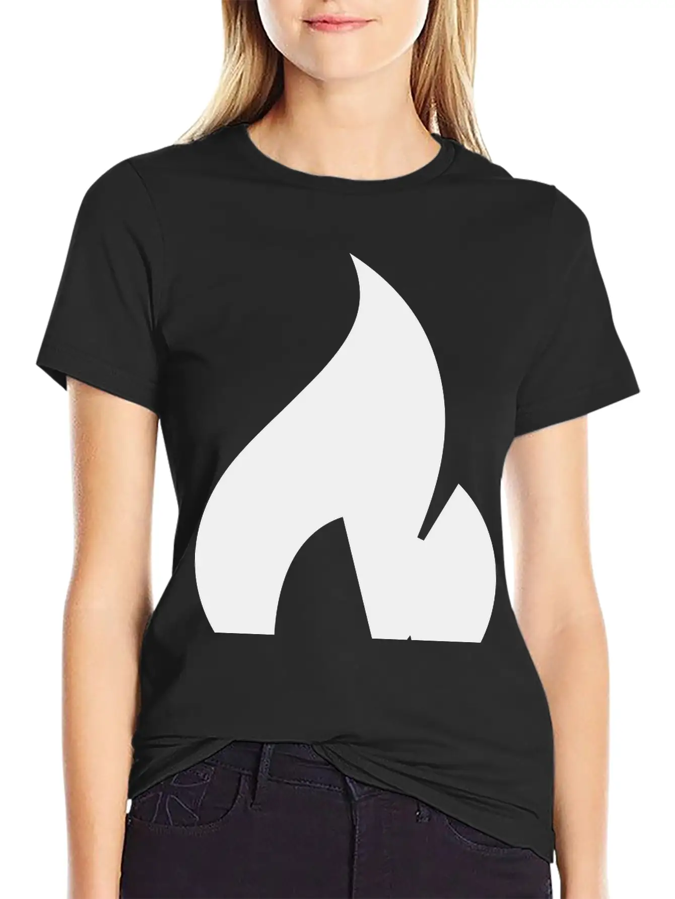 Flame Unisex Short Sleeve Soft Cotton T-Shirt – Casual Everyday Wear