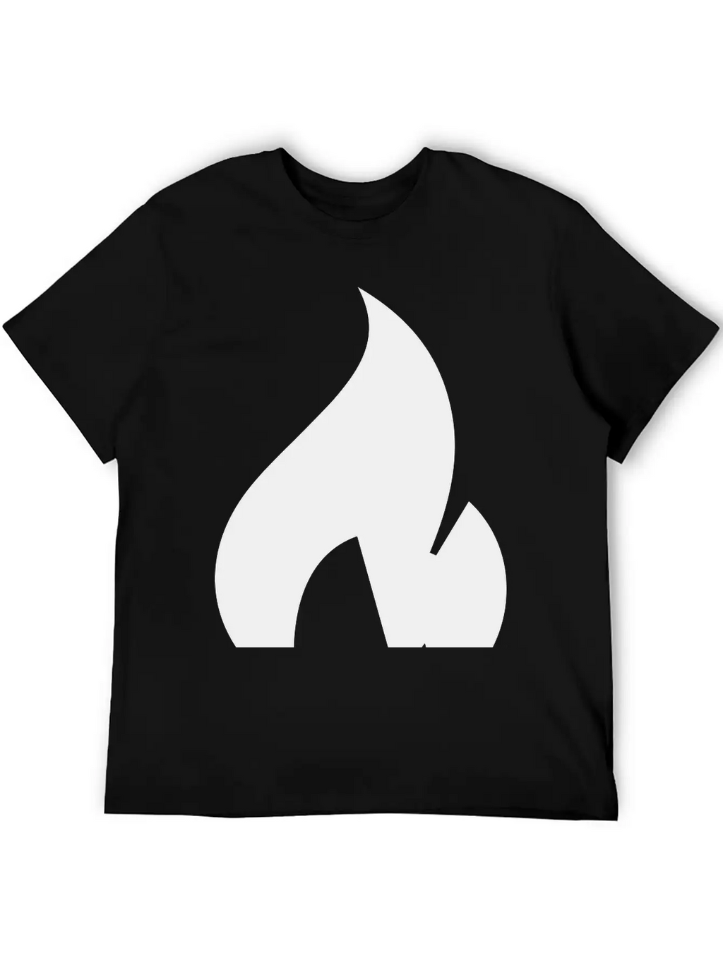 Flame Unisex Short Sleeve Soft Cotton T-Shirt – Casual Everyday Wear