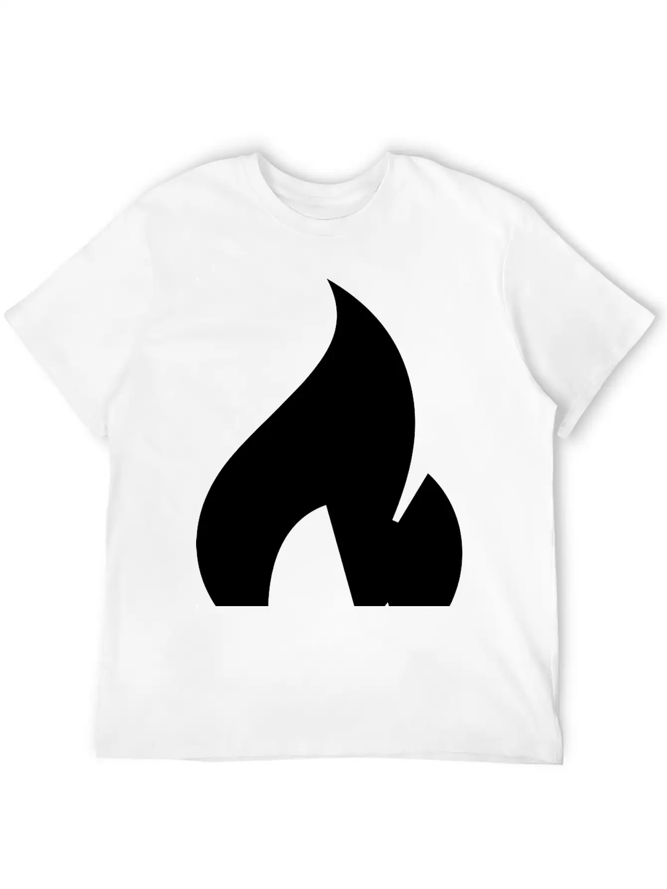 Flame Unisex Short Sleeve Soft Cotton T-Shirt – Casual Everyday Wear