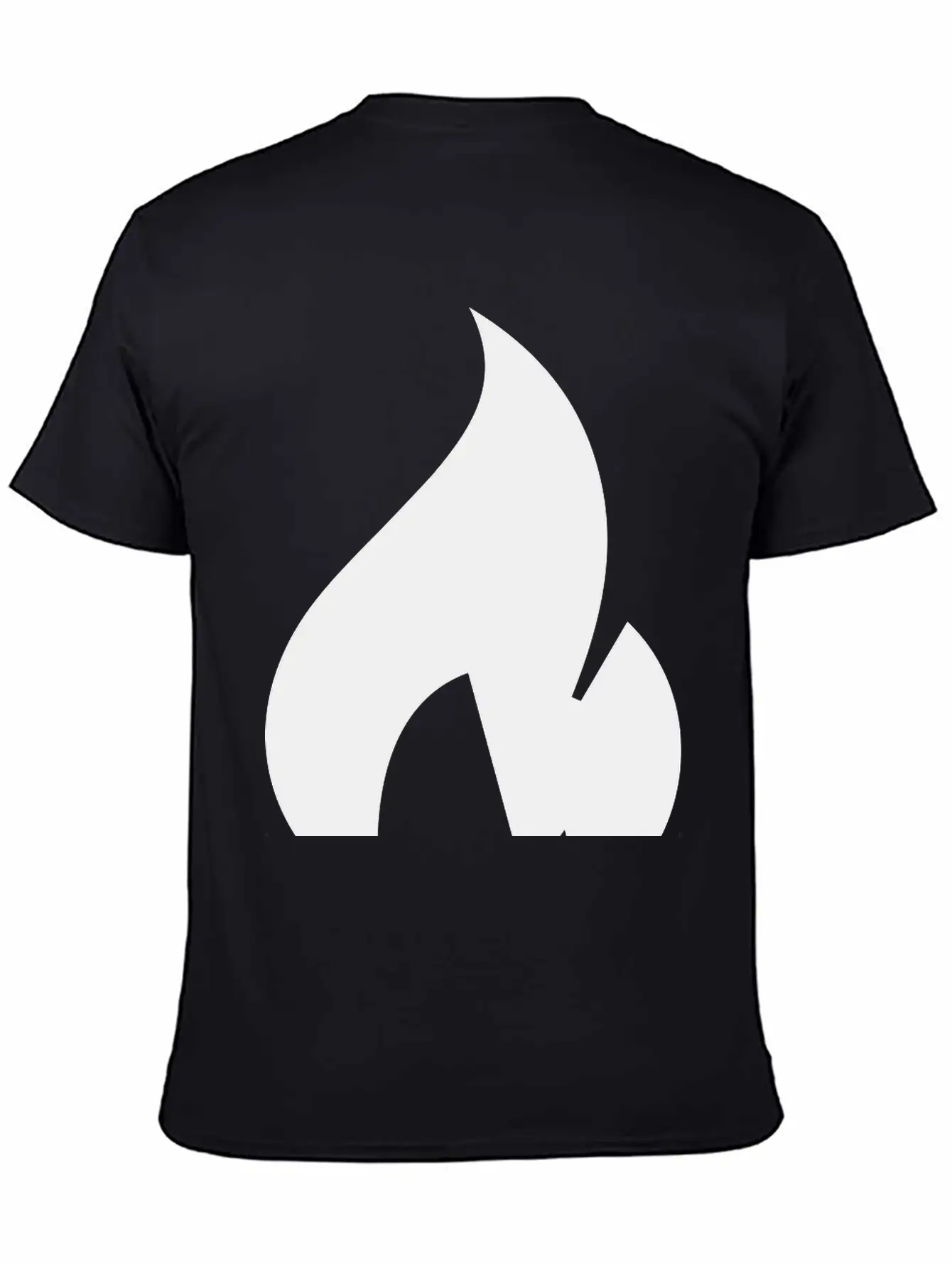 Flame Unisex Short Sleeve Soft Cotton T-Shirt – Casual Everyday Wear