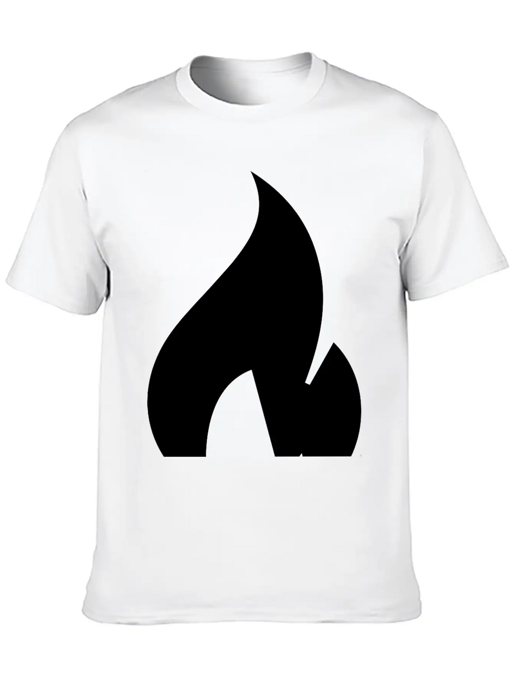 Flame Unisex Short Sleeve Soft Cotton T-Shirt – Casual Everyday Wear
