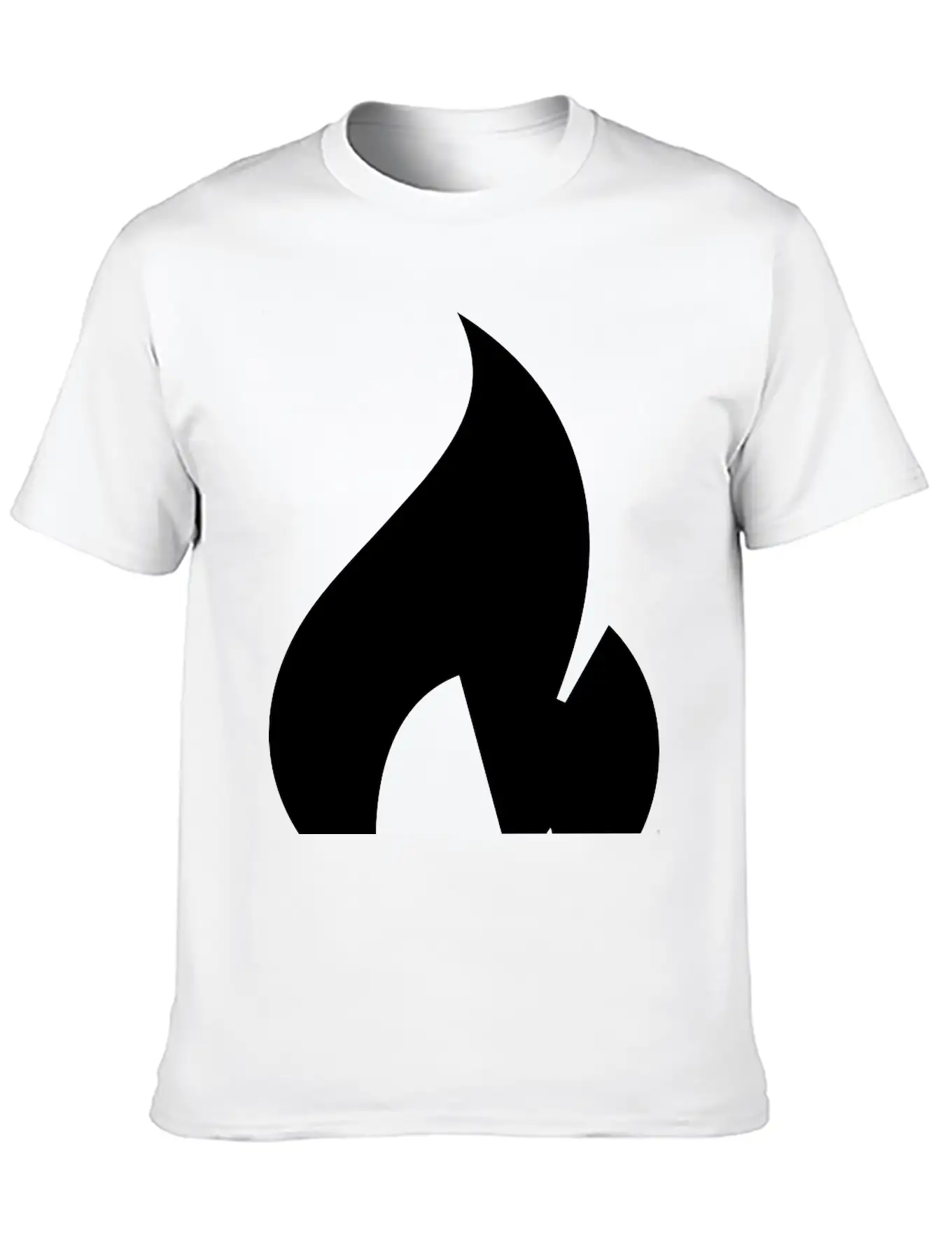 Flame Unisex Short Sleeve Soft Cotton T-Shirt – Casual Everyday Wear
