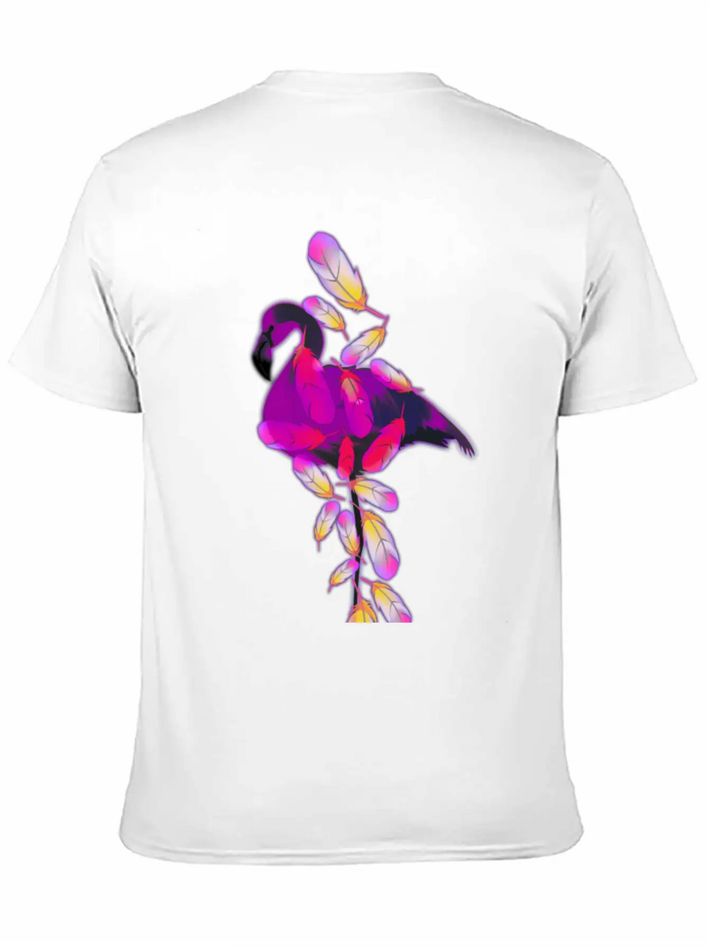 Flamingo Breathable Soft Cotton T-Shirt – Timeless Casual Look
