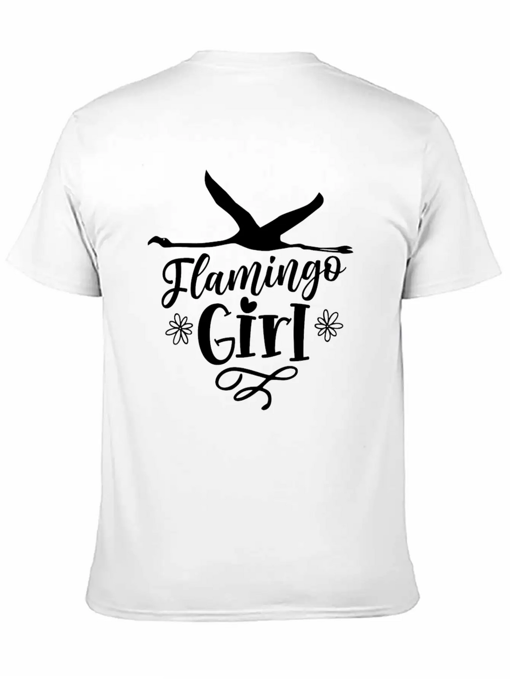 Flamingo Girl Animal Sayings Flamingos Cute Unisex Casual T-Shirt – Clean Design For Daily Comfort