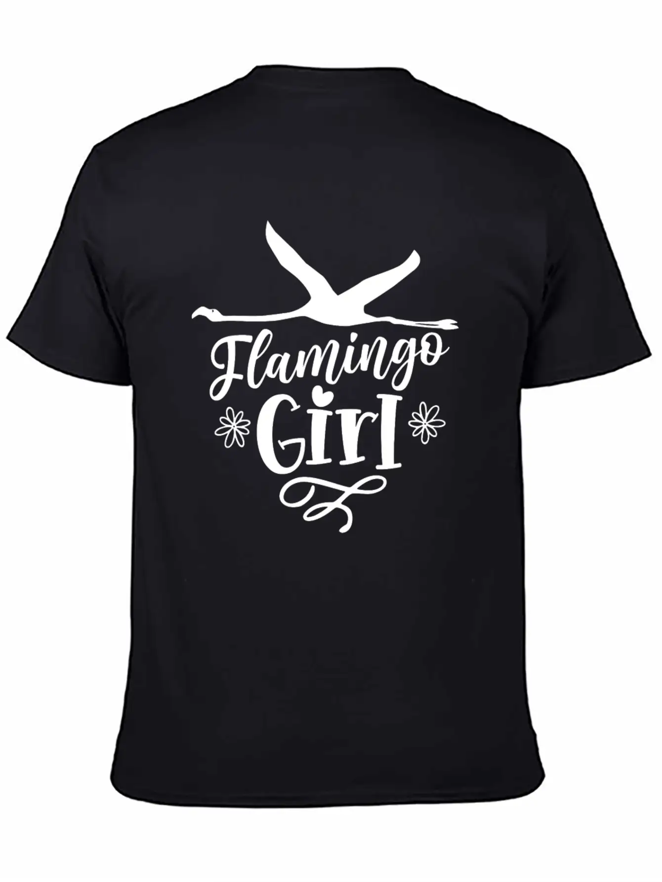 Flamingo Girl Animal Sayings Flamingos Cute Unisex Casual T-Shirt – Clean Design For Daily Comfort