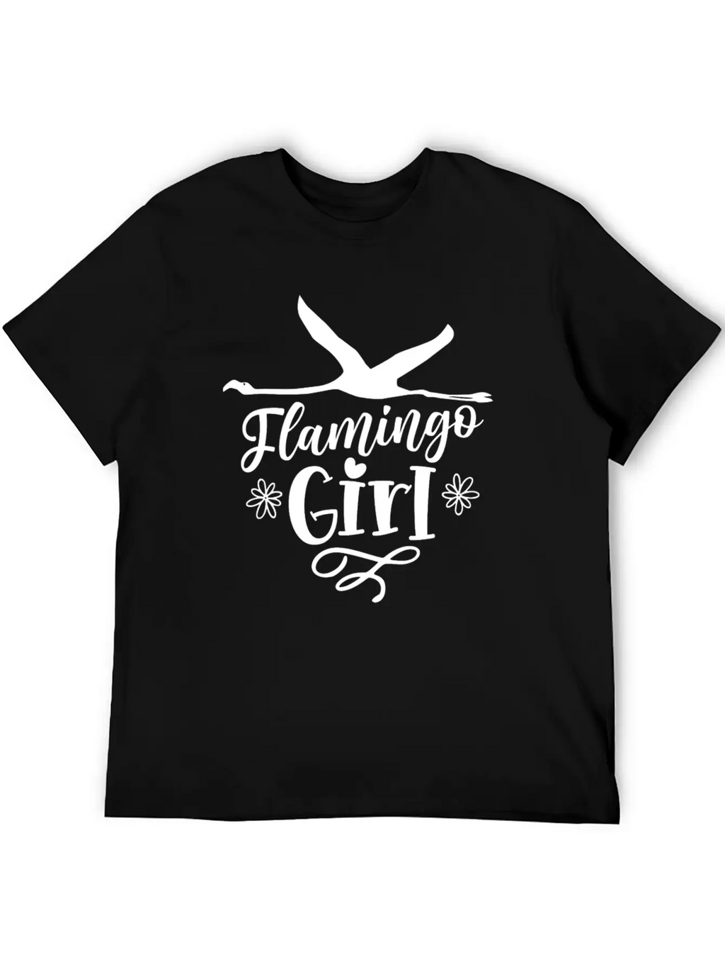 Flamingo Girl Animal Sayings Flamingos Cute Unisex Casual T-Shirt – Clean Design For Daily Comfort