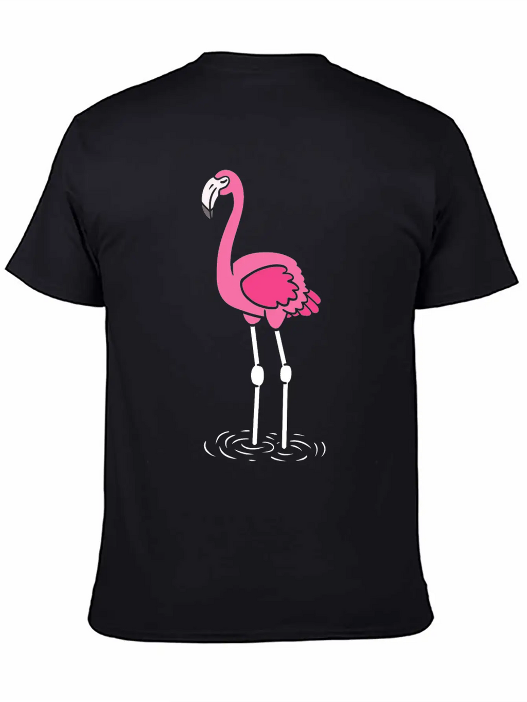 Flamingo Lover Casual Graphic T-Shirt – Simple And Comfortable Daily Wear