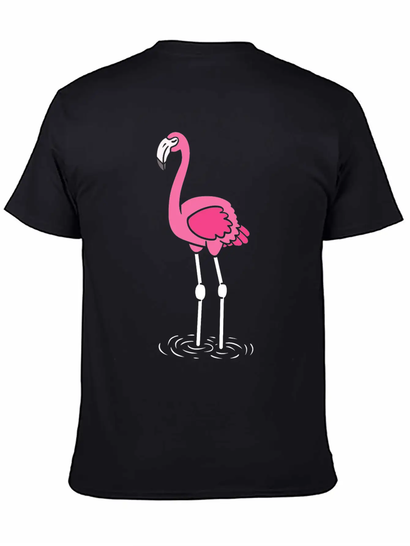Flamingo Lover Casual Graphic T-Shirt – Simple And Comfortable Daily Wear